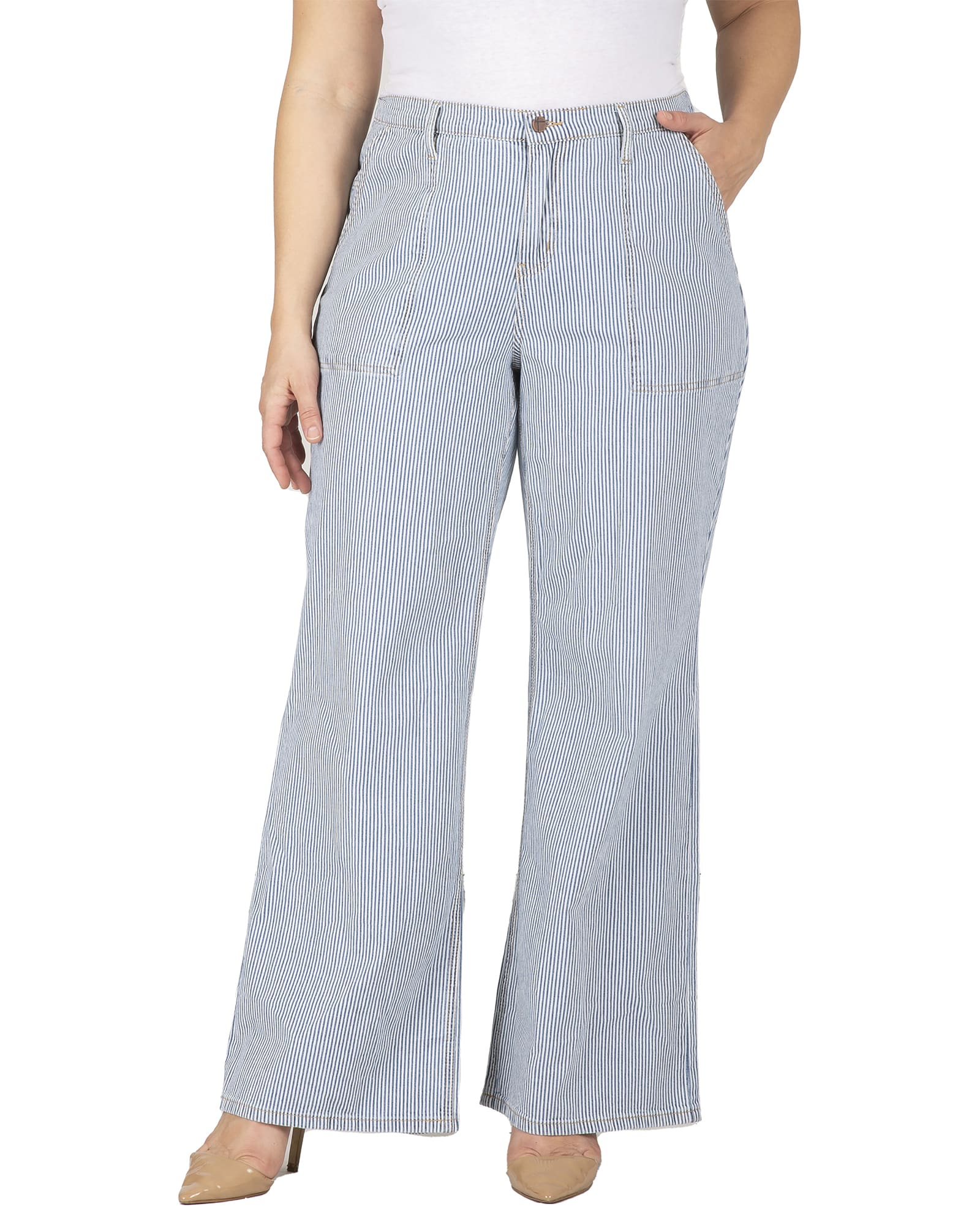 Gigi slimming wide-leg pant, Up!