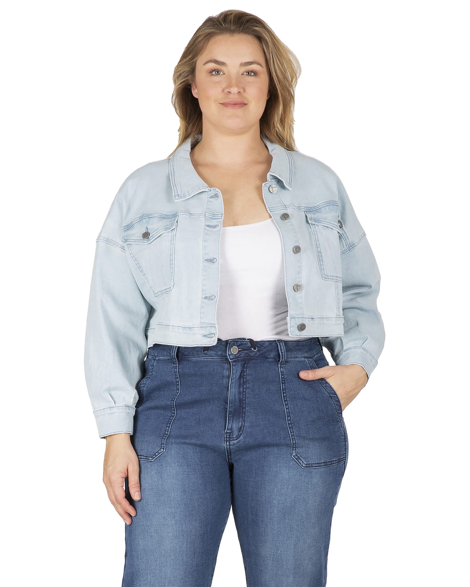 Denim jacket in Destiny – SLINK JEANS