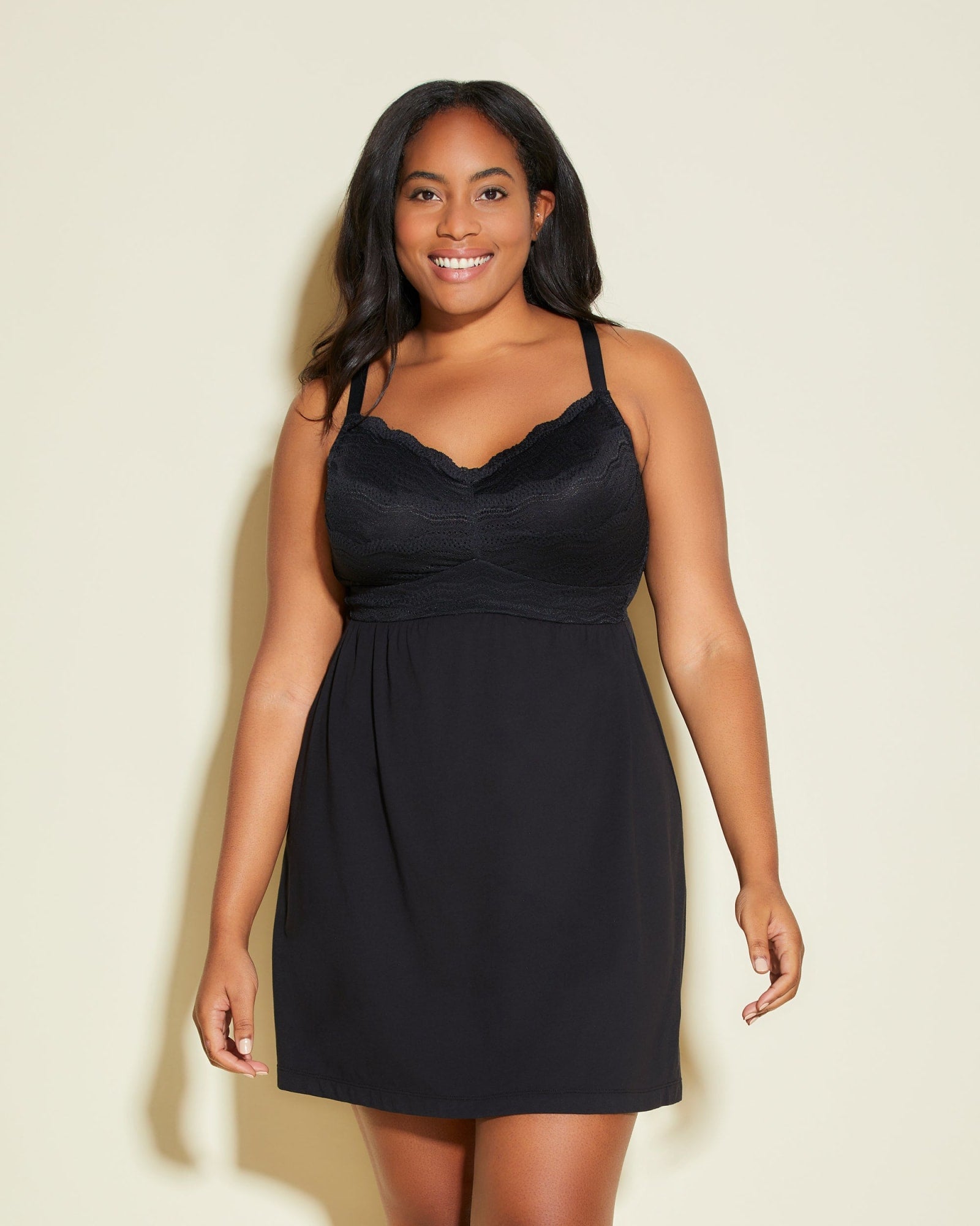 Plus Size Bust Support Chemise