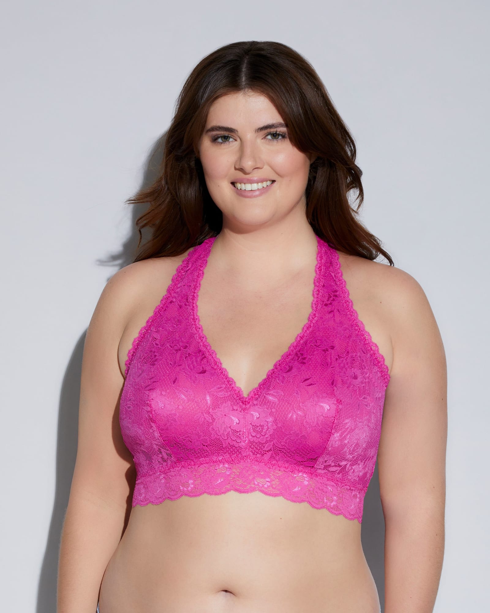 Pink Plus Size Bra