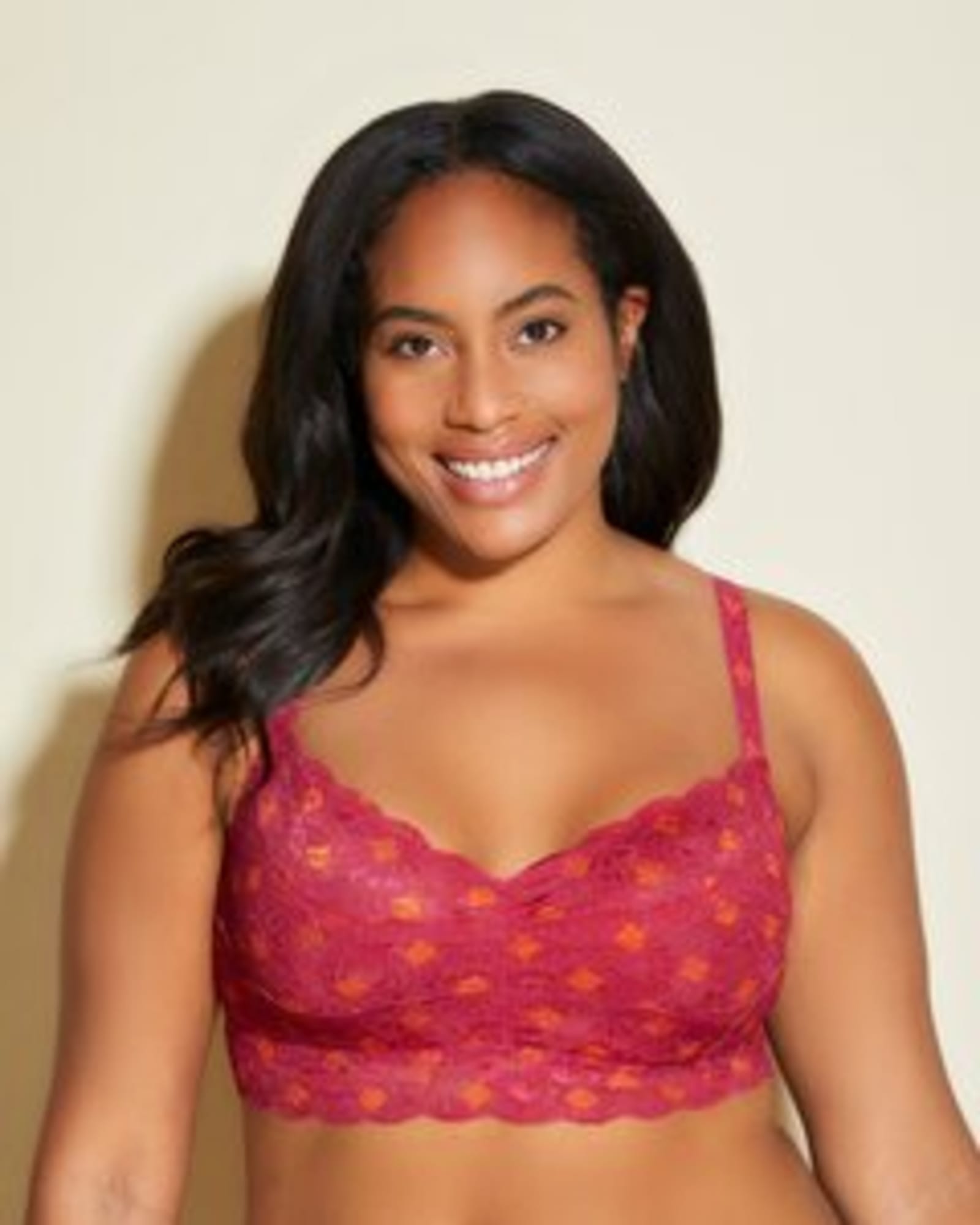 Sweetie Lace Bralette | Diamond Deep Ruby