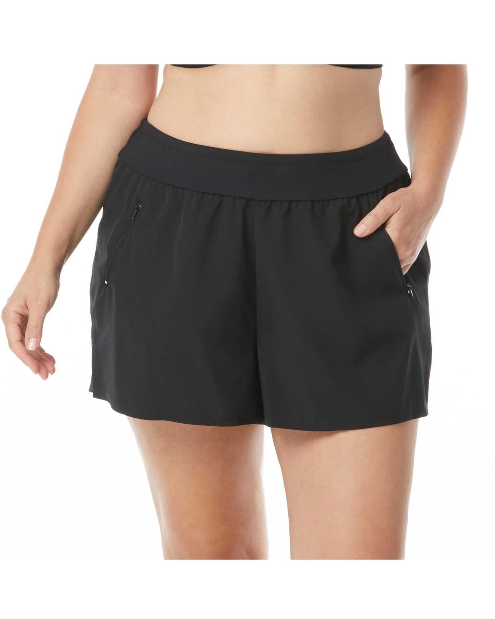 April Swim Short | BLACK