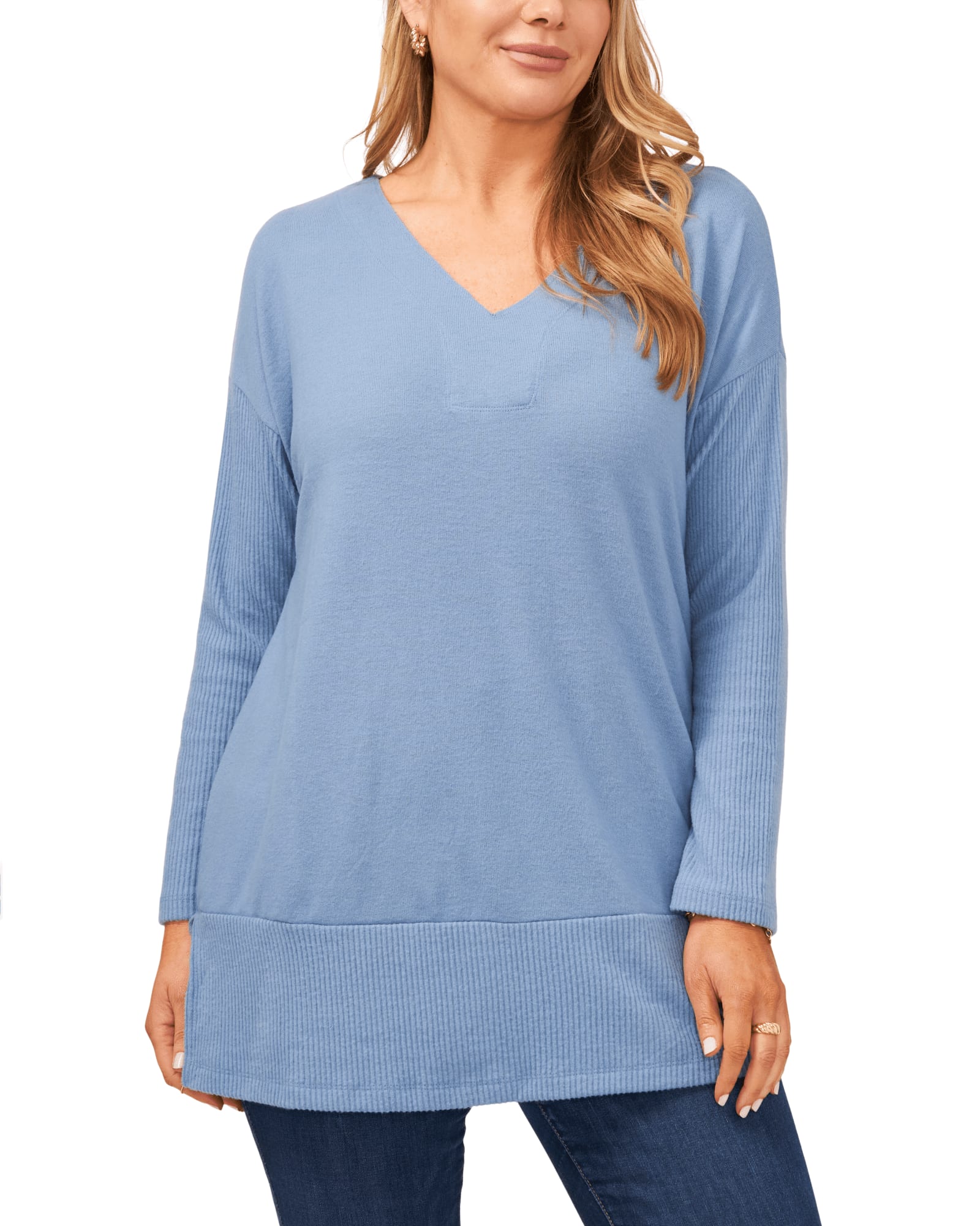 Light Blue Over-Sized Sweater (S-3XL)