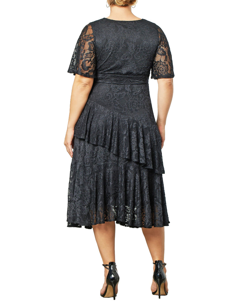 Plus Size Lace Affair Cocktail Dress | ONYX