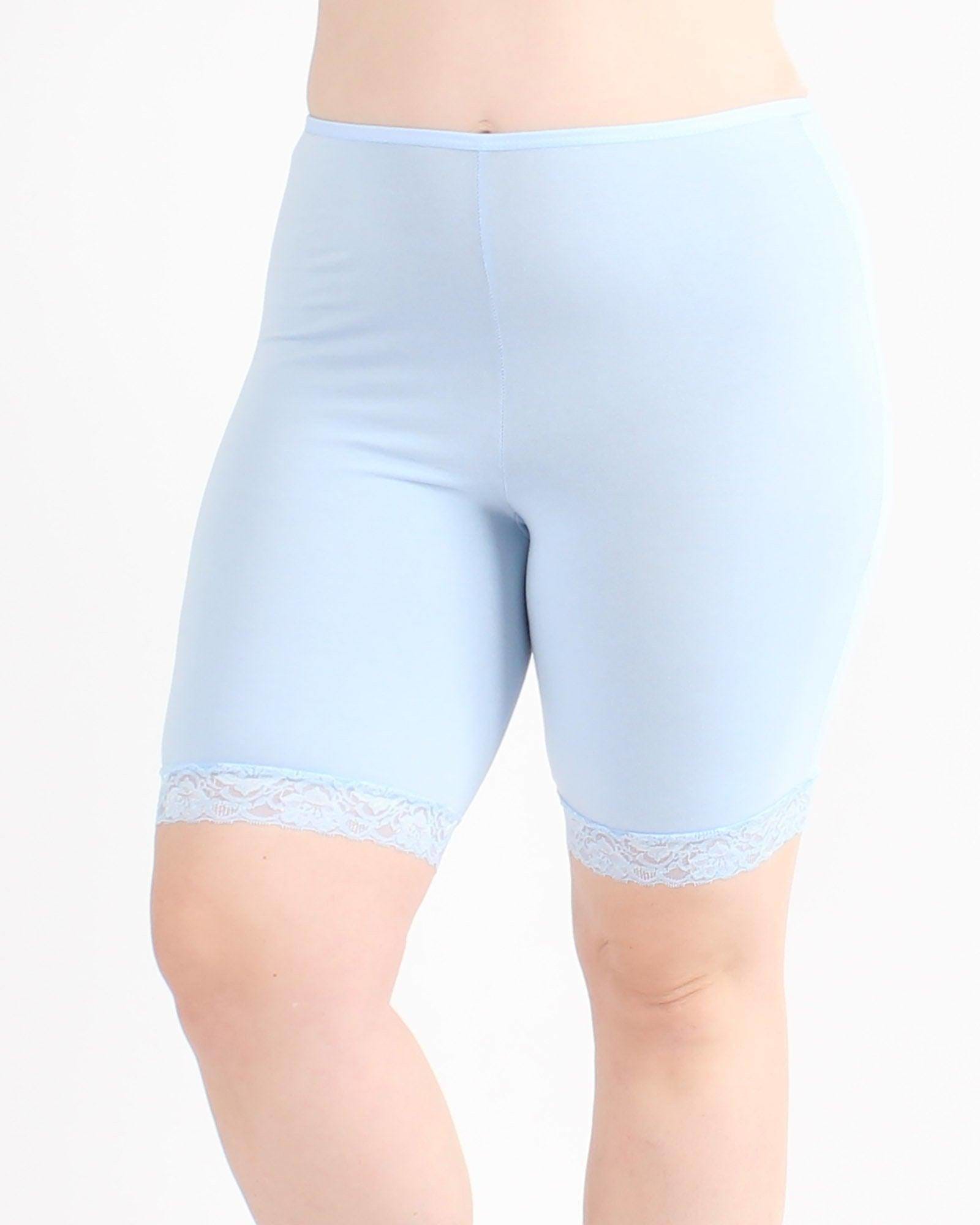 Lux Anti Chafing Slipshort | Iced Blue