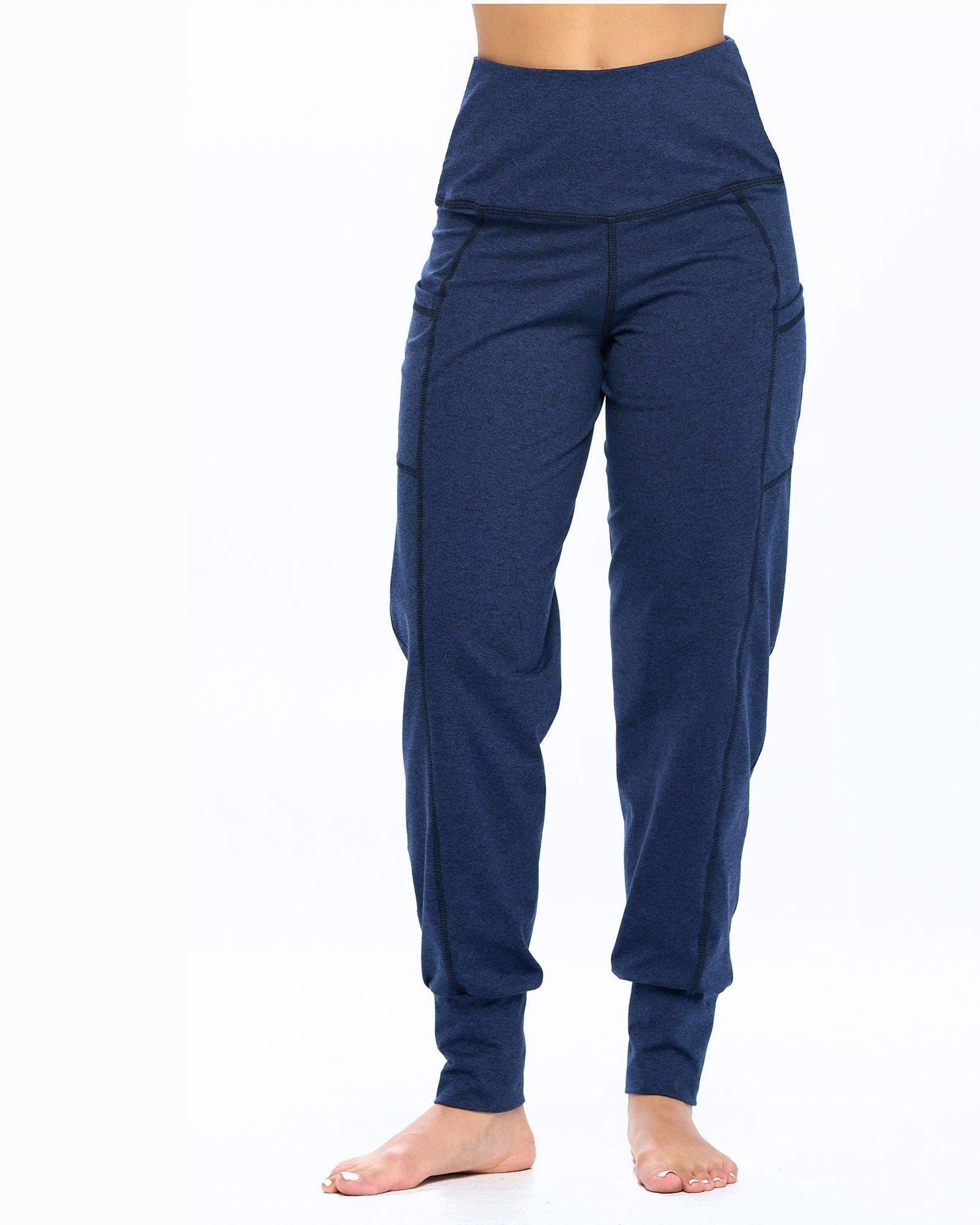 Women's Plus Size High-Rise Ottoman Jogger Pants - A New Day - Blue - Size  3X