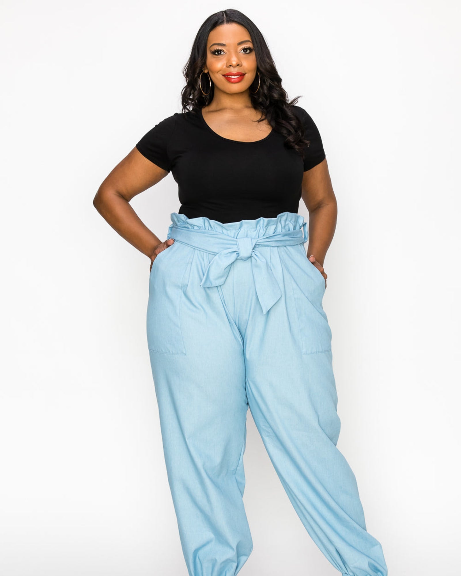 White Women Plus Size Straight Leg Trouser at Rs 2999/piece | Casual Ladies  Trouser in Bengaluru | ID: 2852101970197