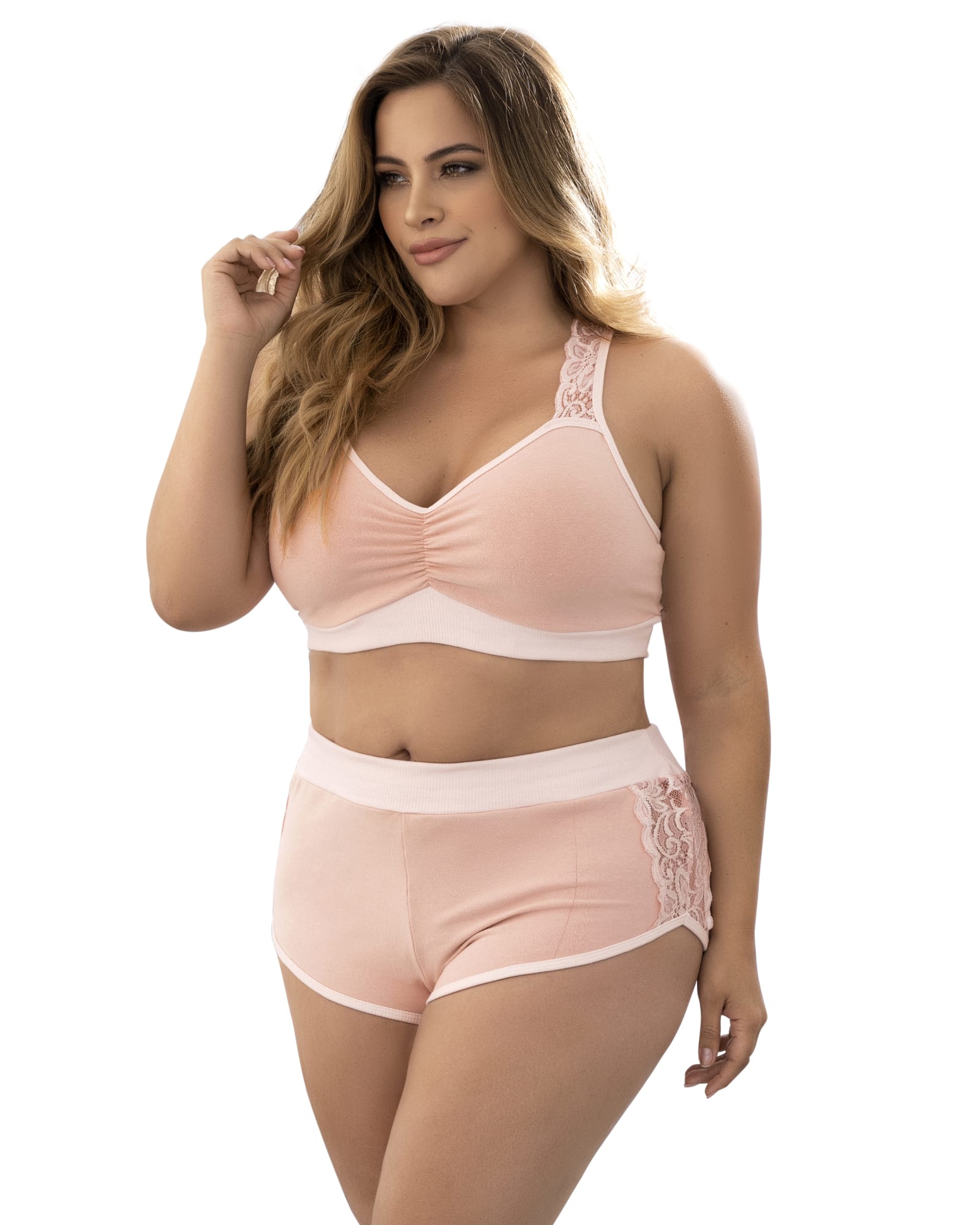 Glamour Embroidery Plus Size Underwire, Dia&Co