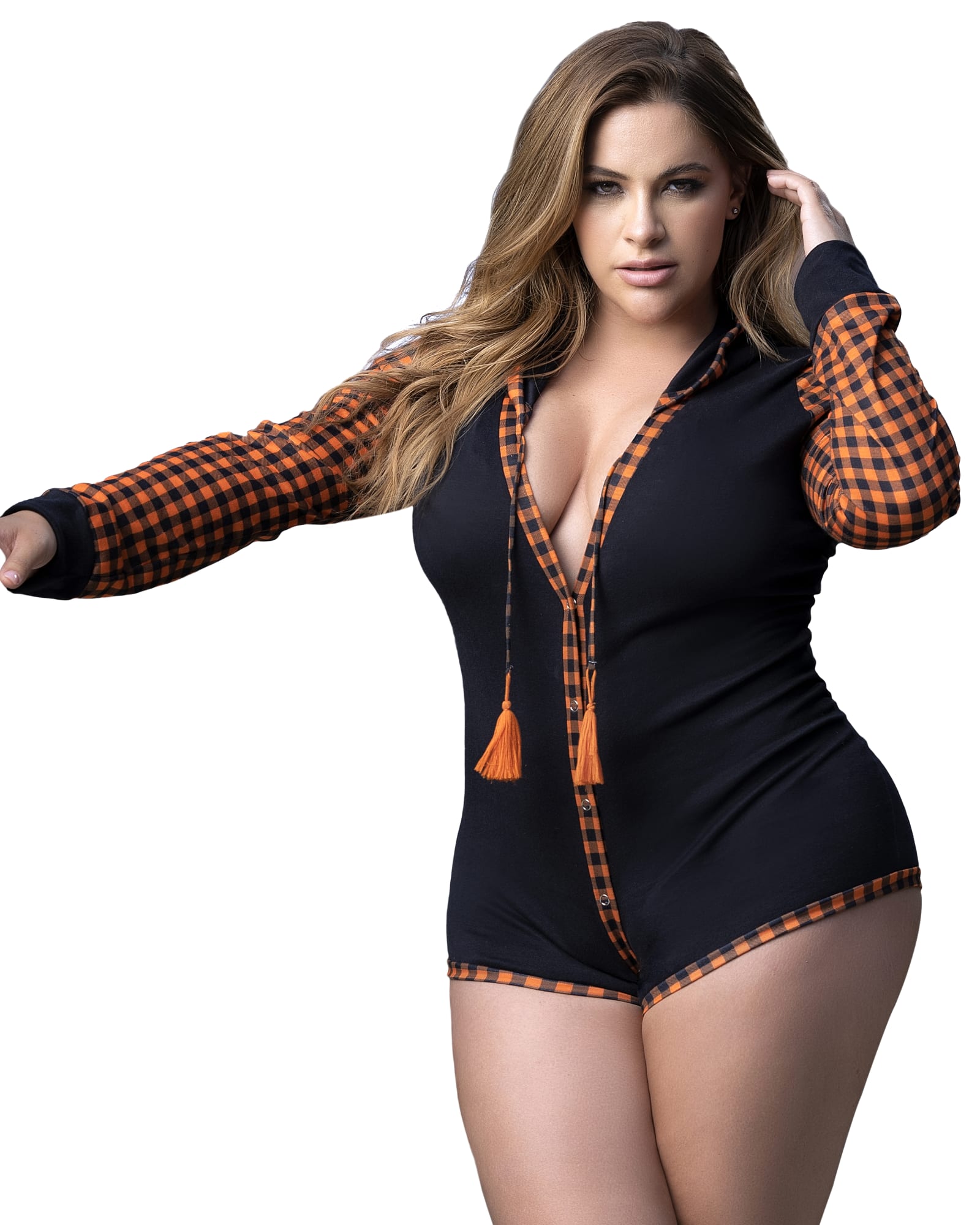 Plus Size Sleep Romper