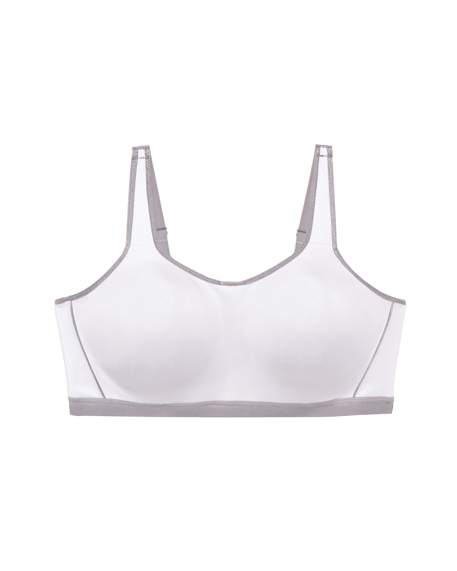 Racerback Sports Bra - White – Superfit Hero