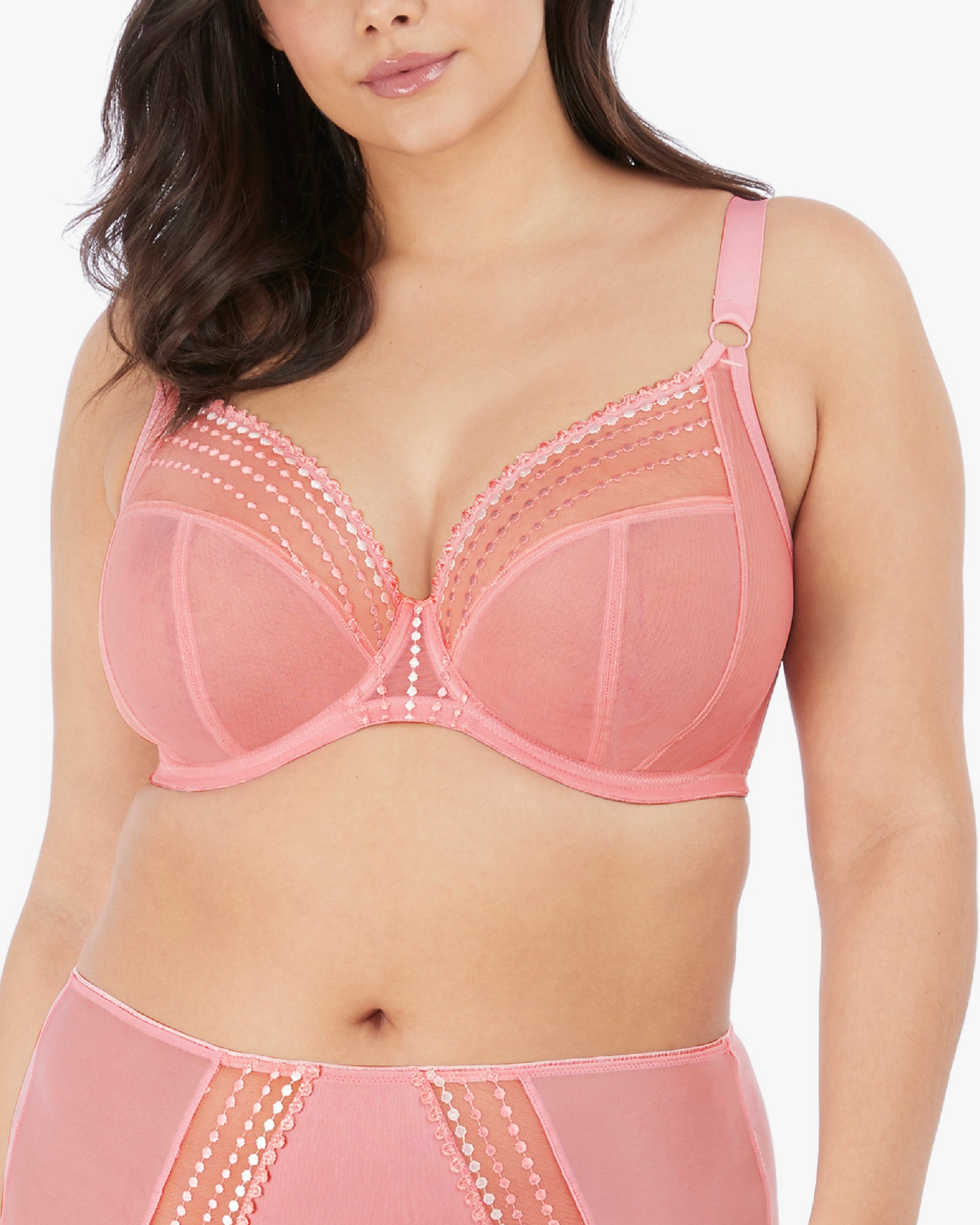 Pink Plus Size Bra