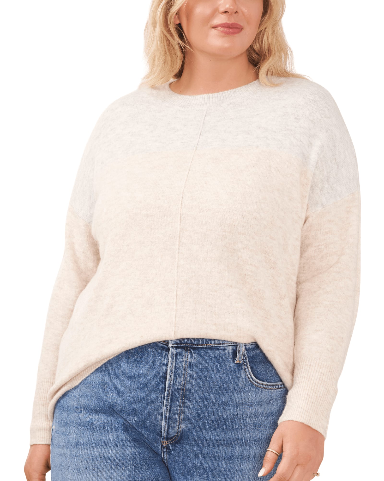Aria Colorblock Cozy Sweater | MALTED