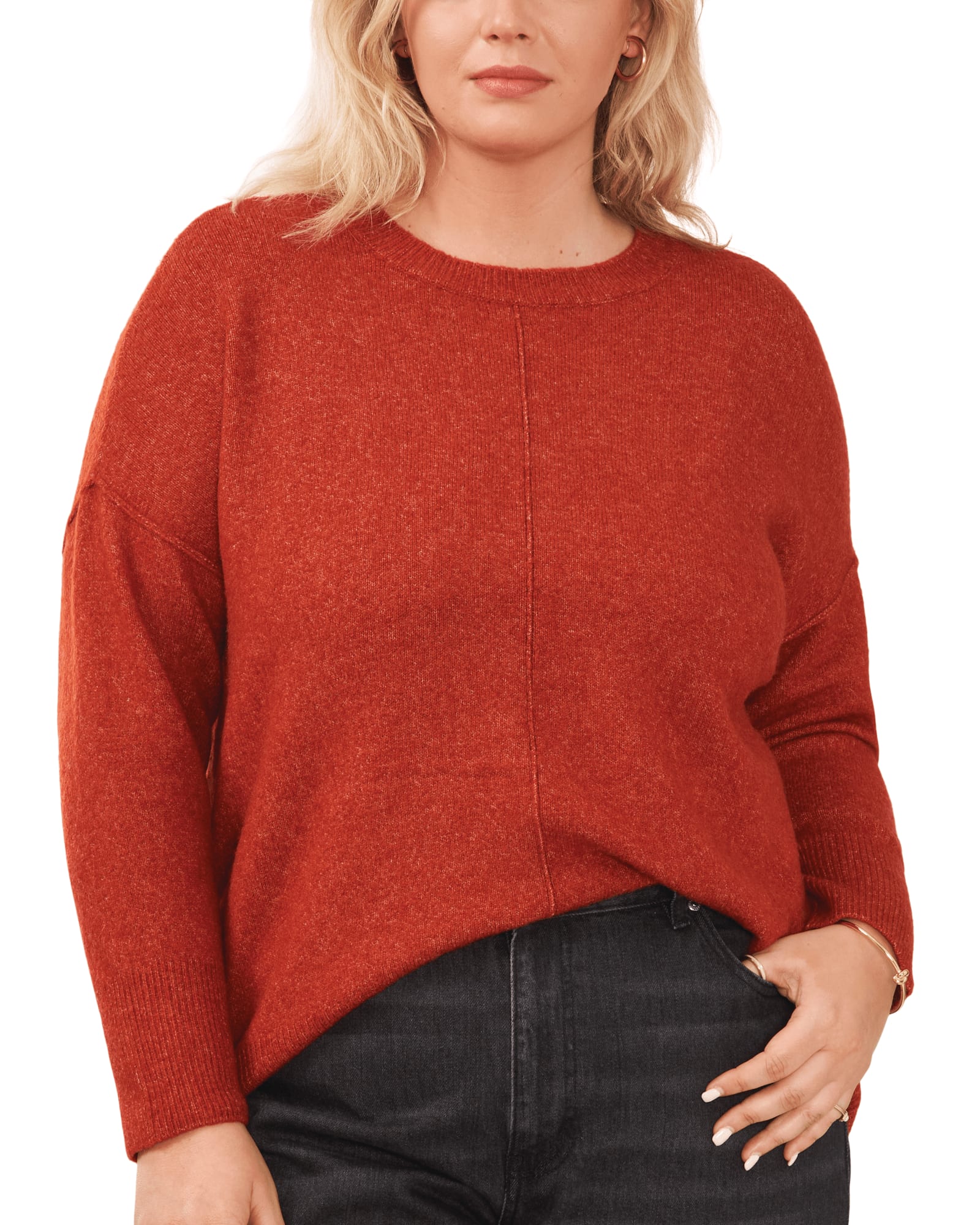 Carrie Cozy Sweater | Rust 242