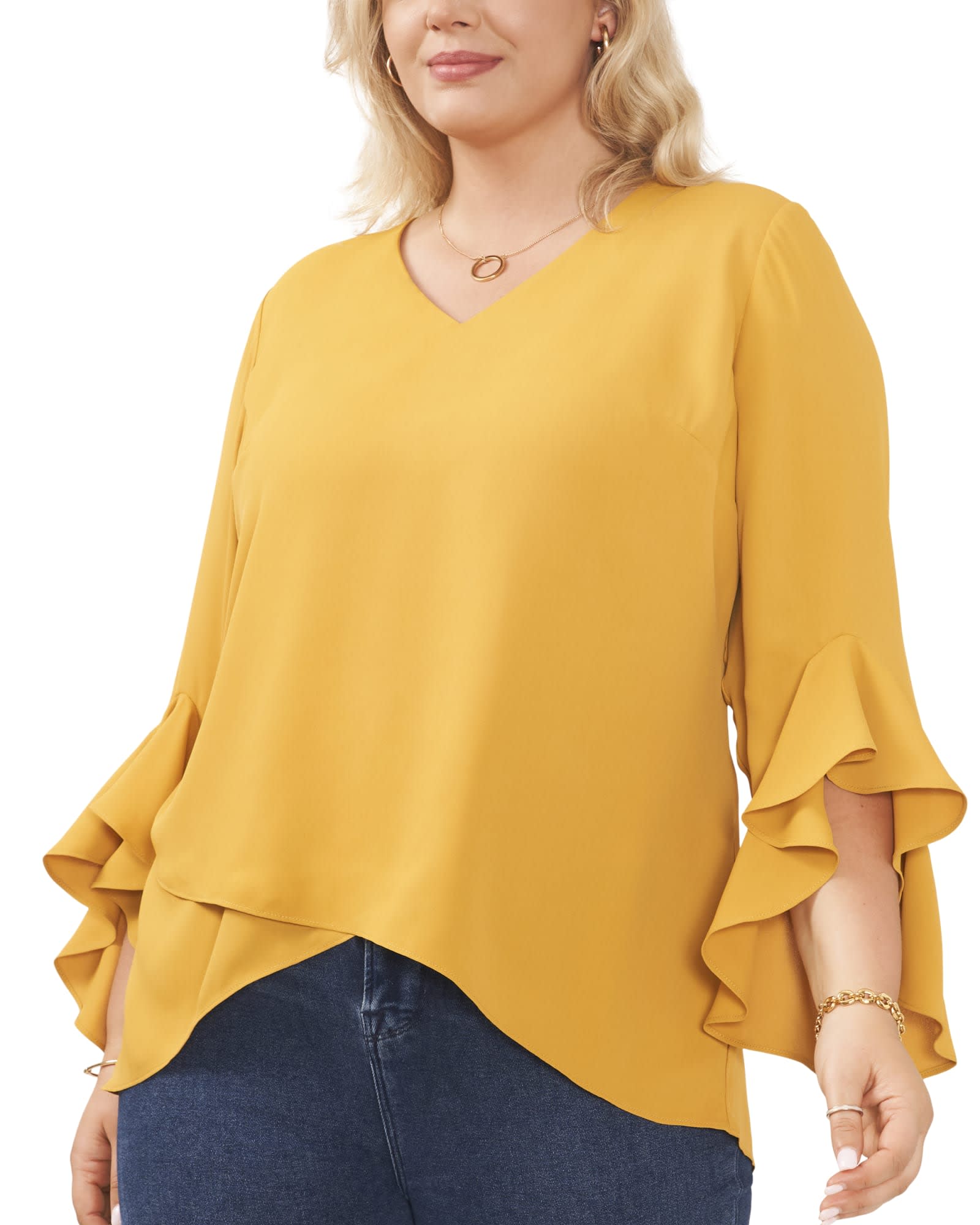 Natalie Flutter Sleeve Tunic | HONEY POT