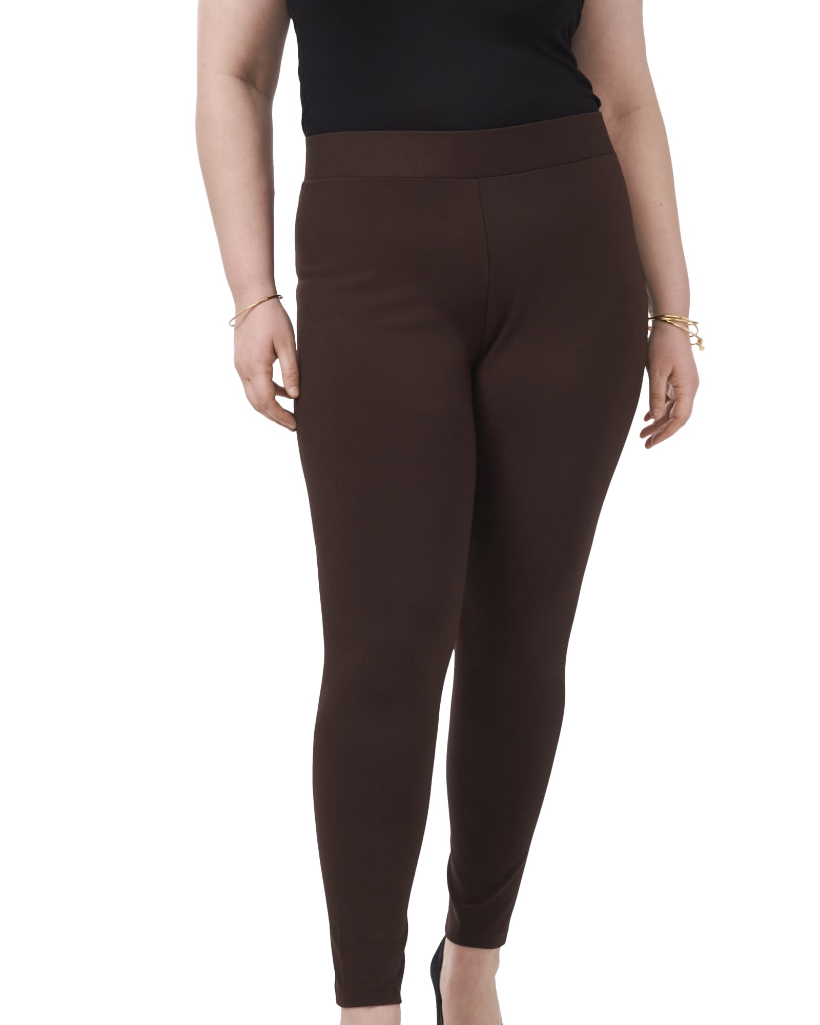 how to wear plus size leggings to work