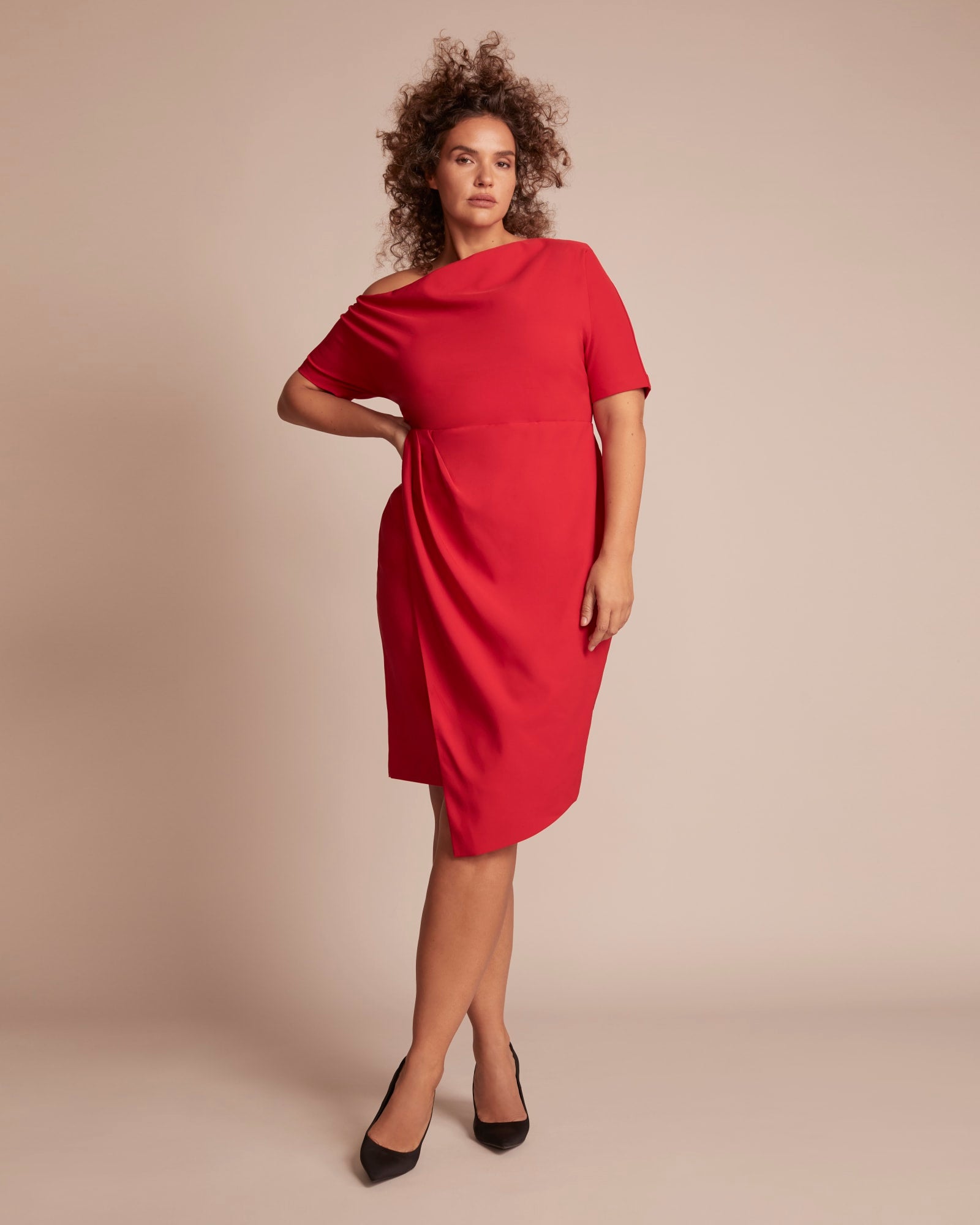 Adeline Dress | Red