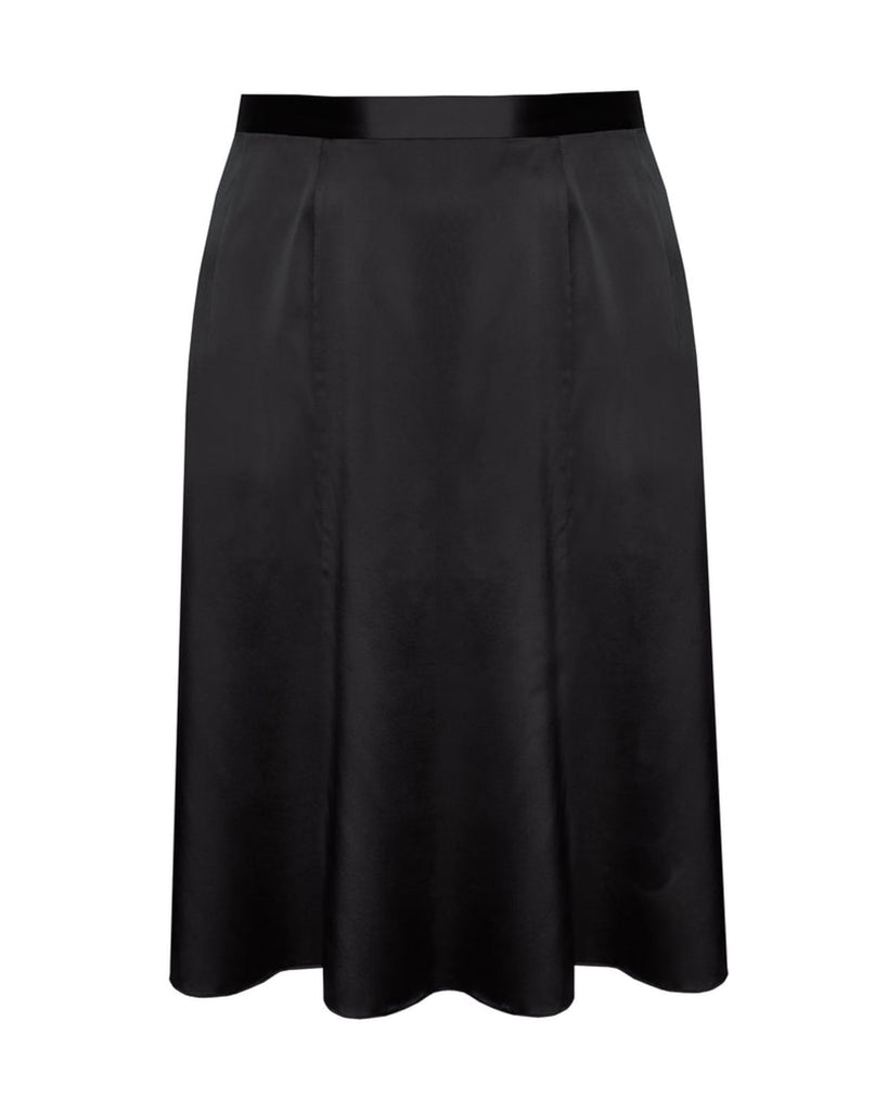 Bellini Silk Skirt | Midnight