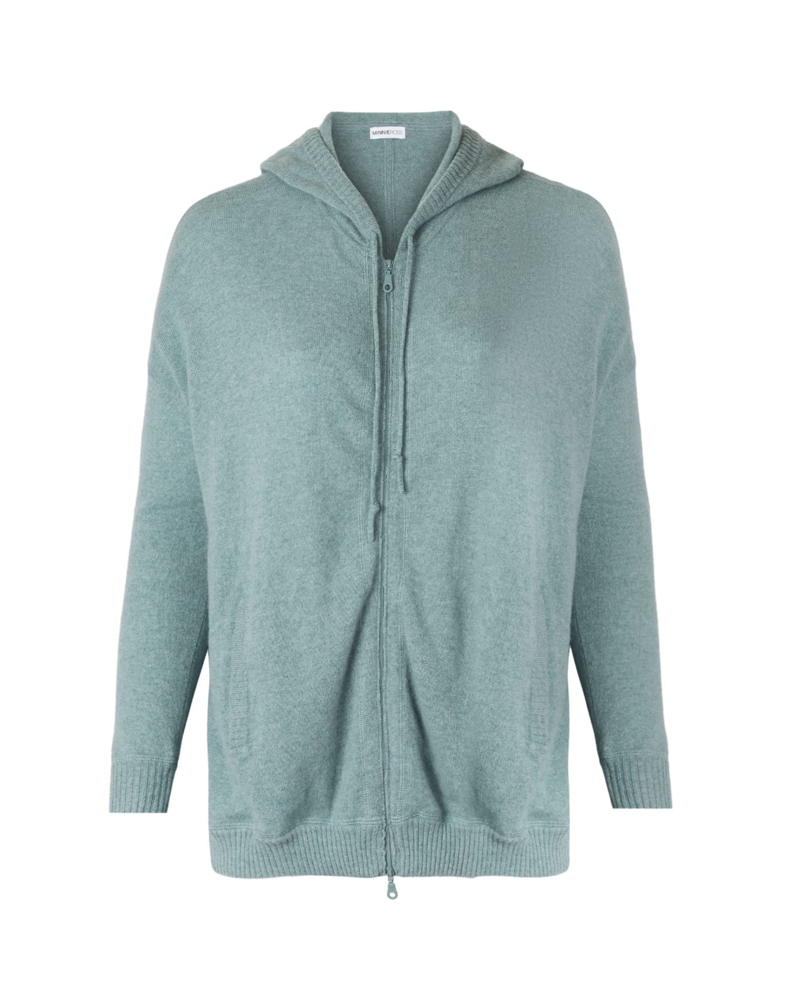 Cashmere Zip Hoodie | Jade