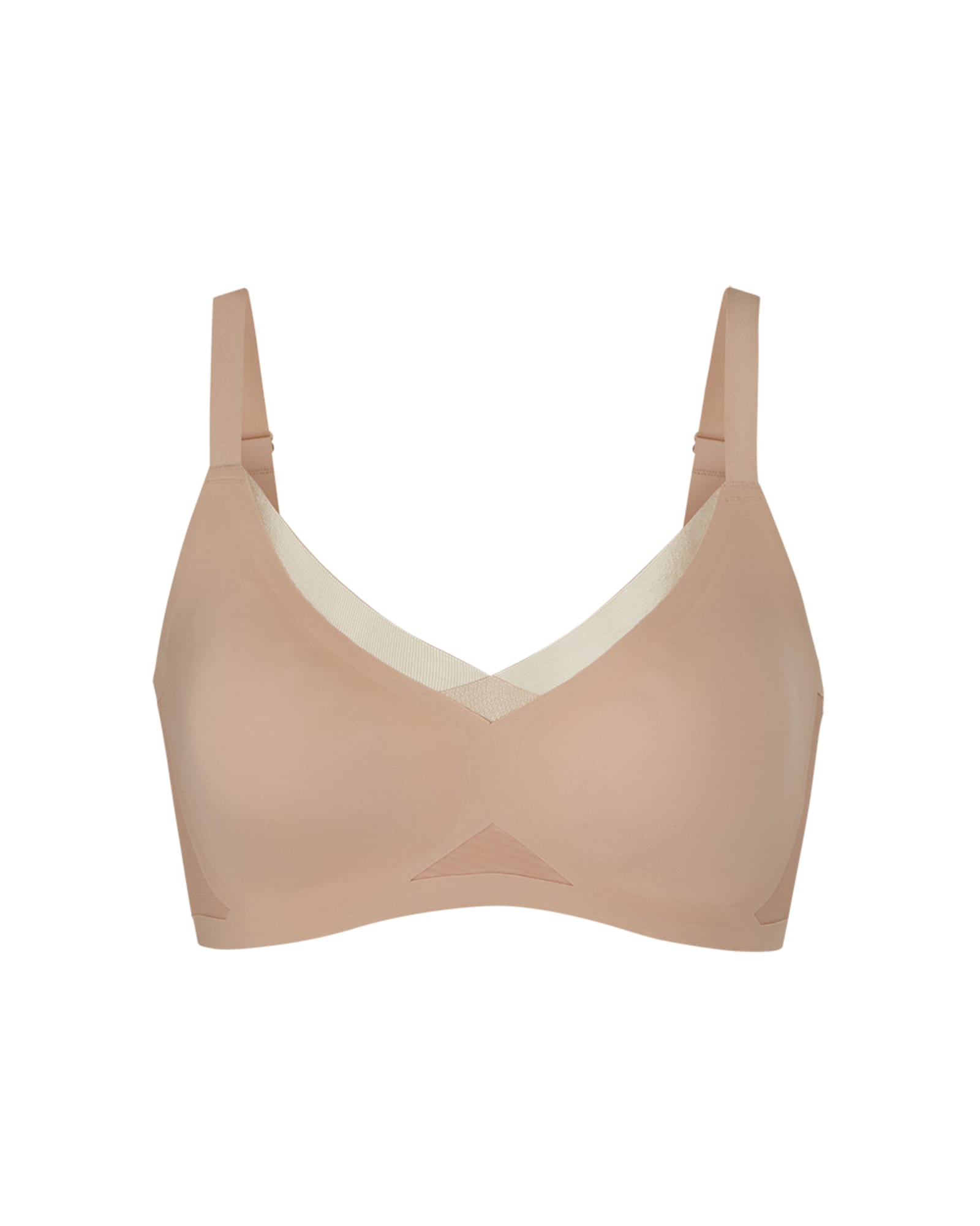 Vince Camuto Pink Seamless Tee Shirt Bra, Adjustable