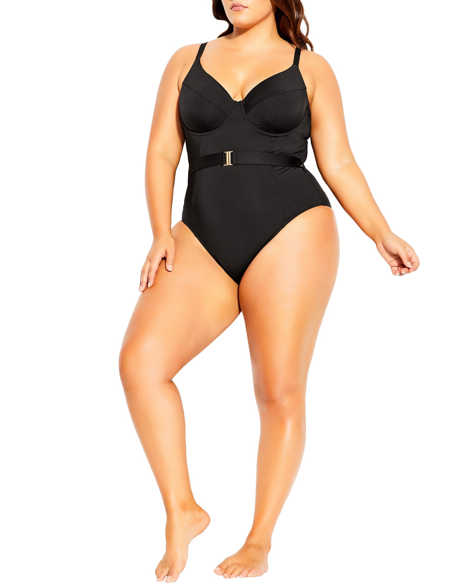 DRYME One Piece Plus Size Swimsuit Women Black Slimming Swimwear Sexy  Classic Swimming Suit Momokini Summer Beach Bathing Suit : :  Fashion