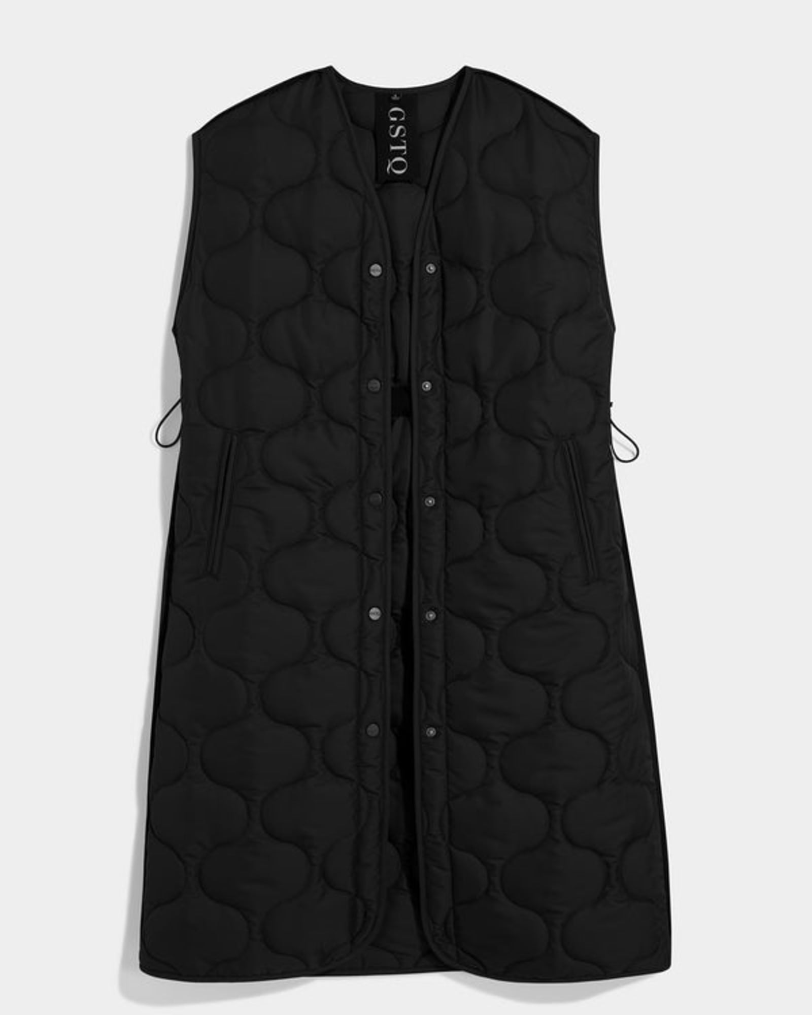 Quilted Vest | Black Beauty