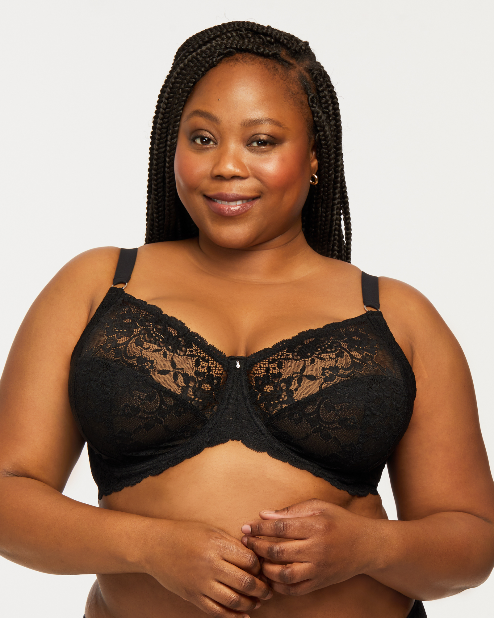 Plus Size Full Cup Lace Bra