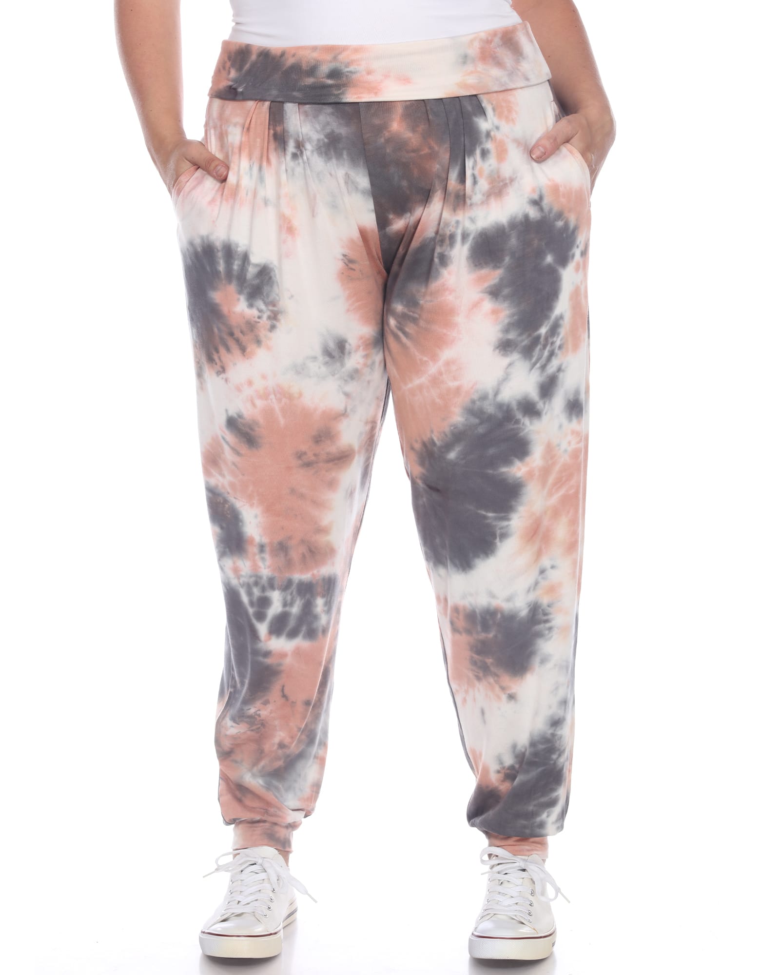 Tie Dye Harem Pants | Pink