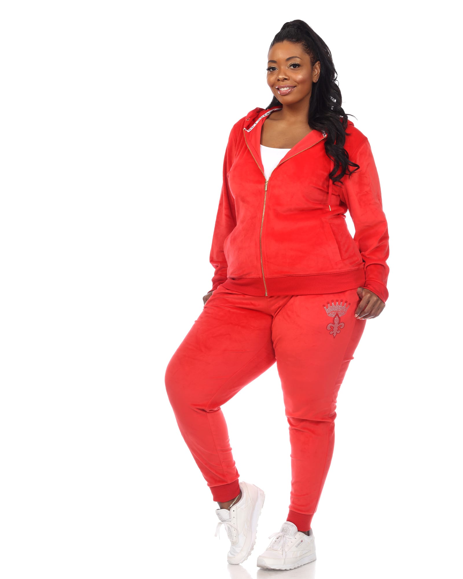  4 Piece: Womens Plus Just My Size Hoodie Jogger Lounge Sets  Outfits For Women Sweatpants Sweatsuits Two Track Suits 2 Sexy Sweat  Clothing Cute Trendy Joggers Matching Suit Pajama Sweats 