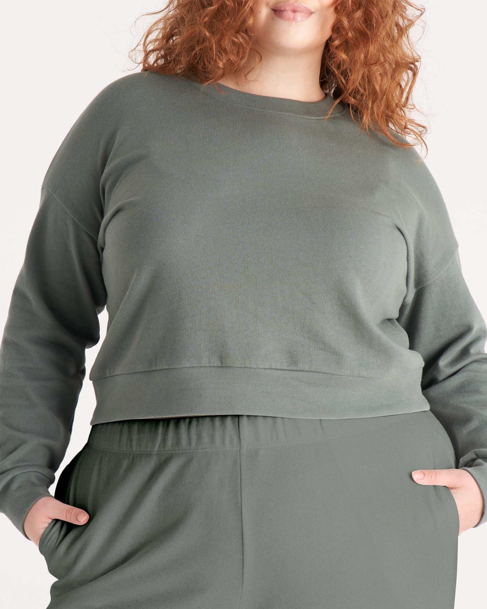 The Cropped Sweatshirt | Thyme