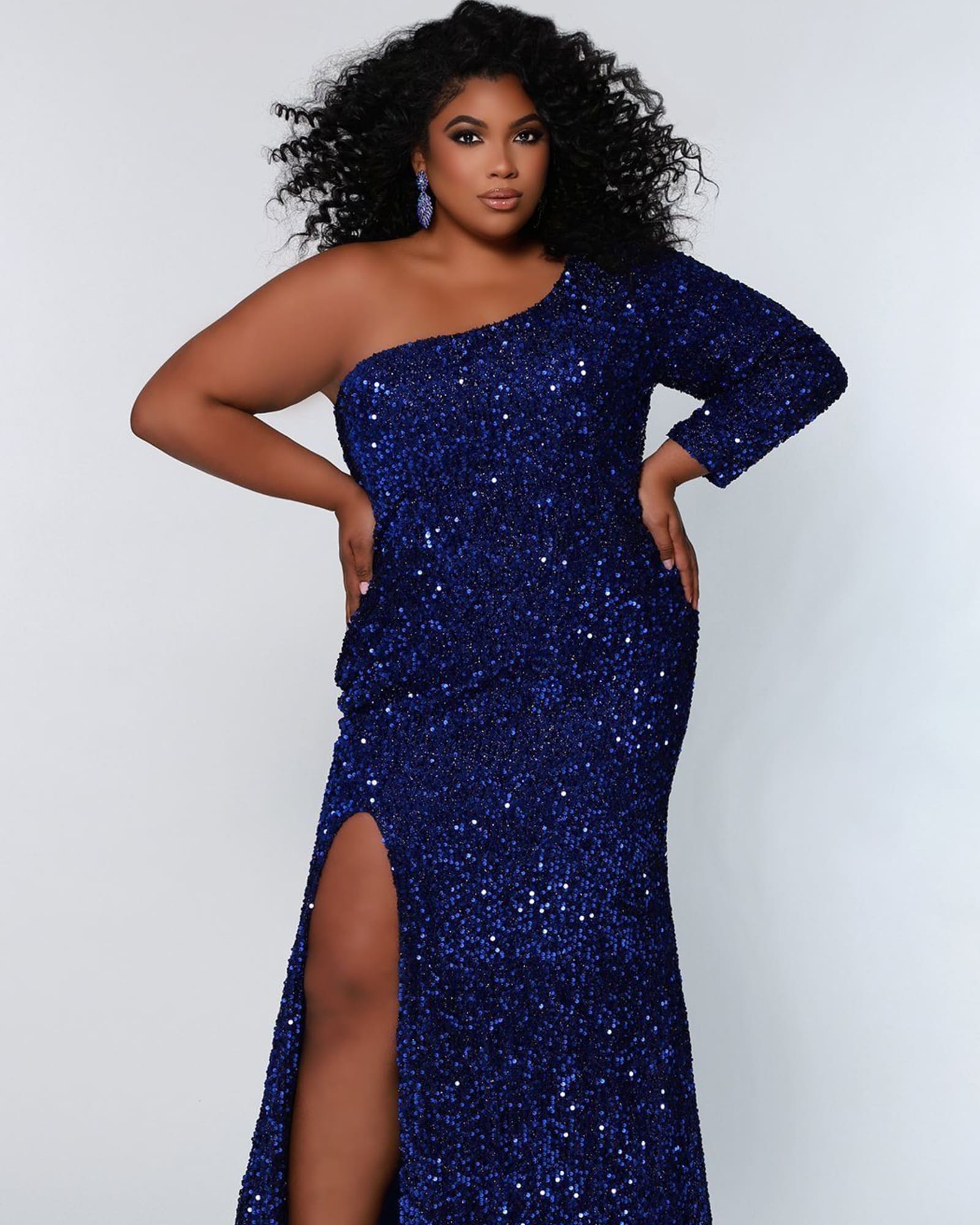 Sapphire Blue Semi Formal Dresses