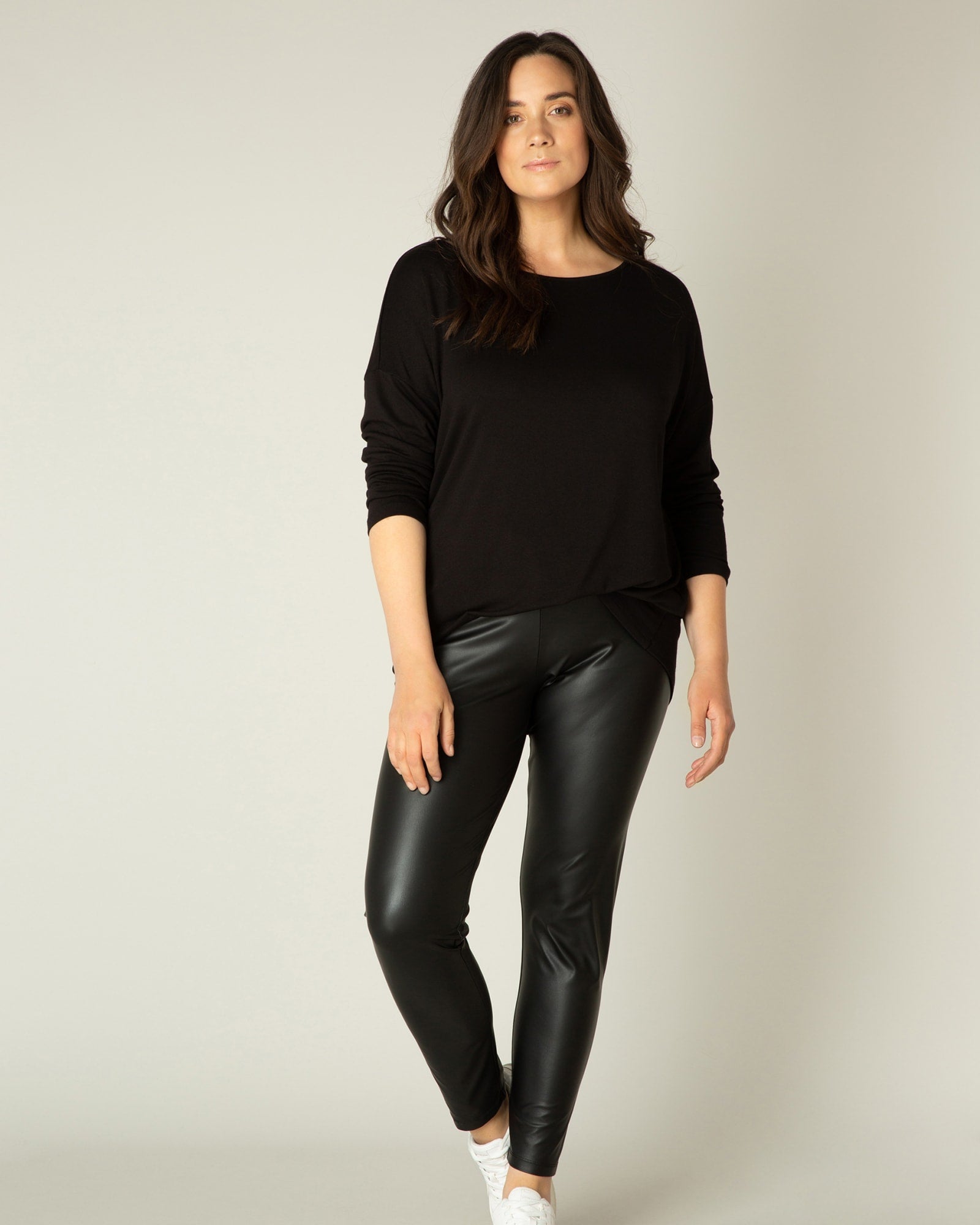 CURVE REAGAN STRETCH LEATHER LEGGINGS – AS by DF