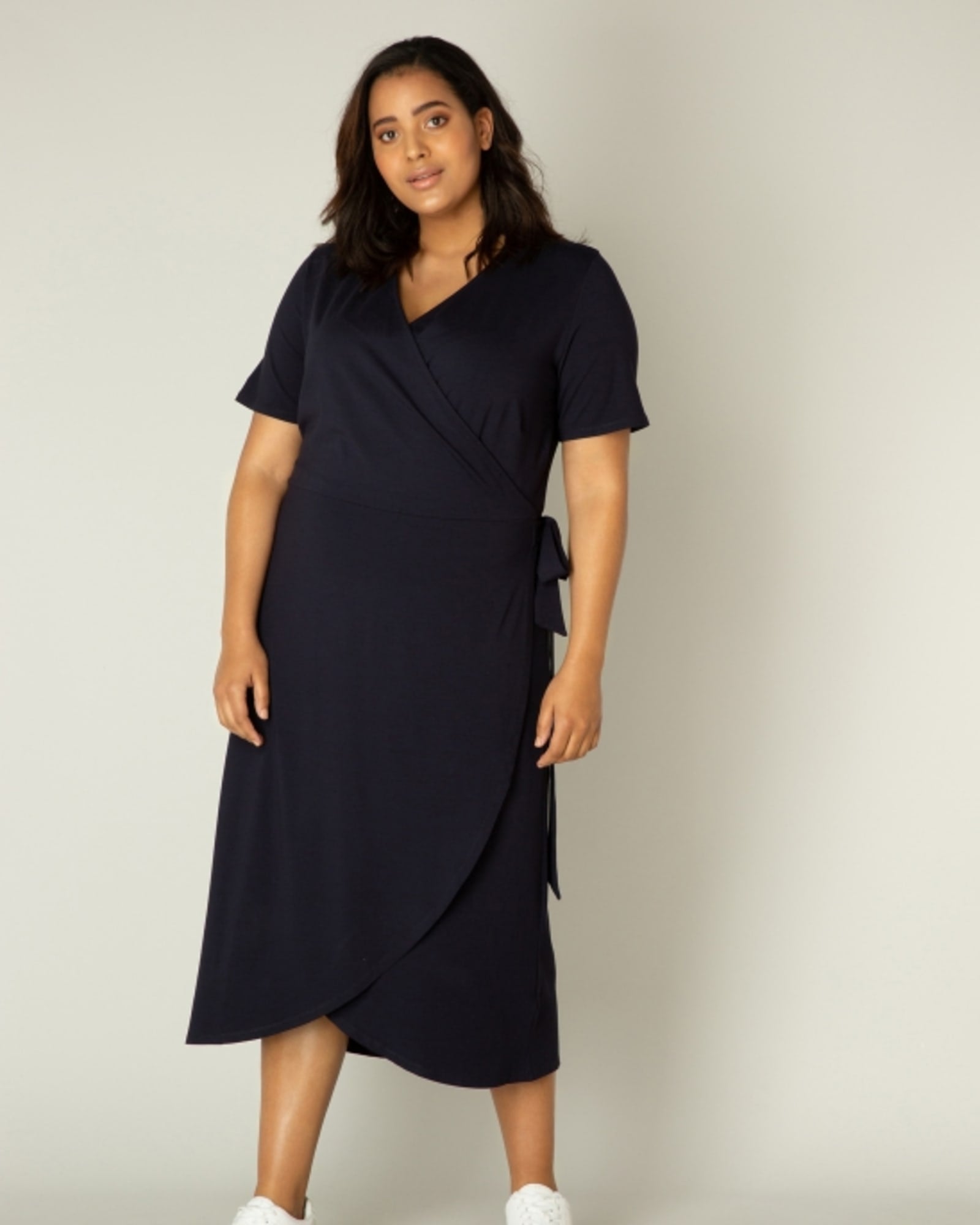 Plus Size Dark Blue Dress