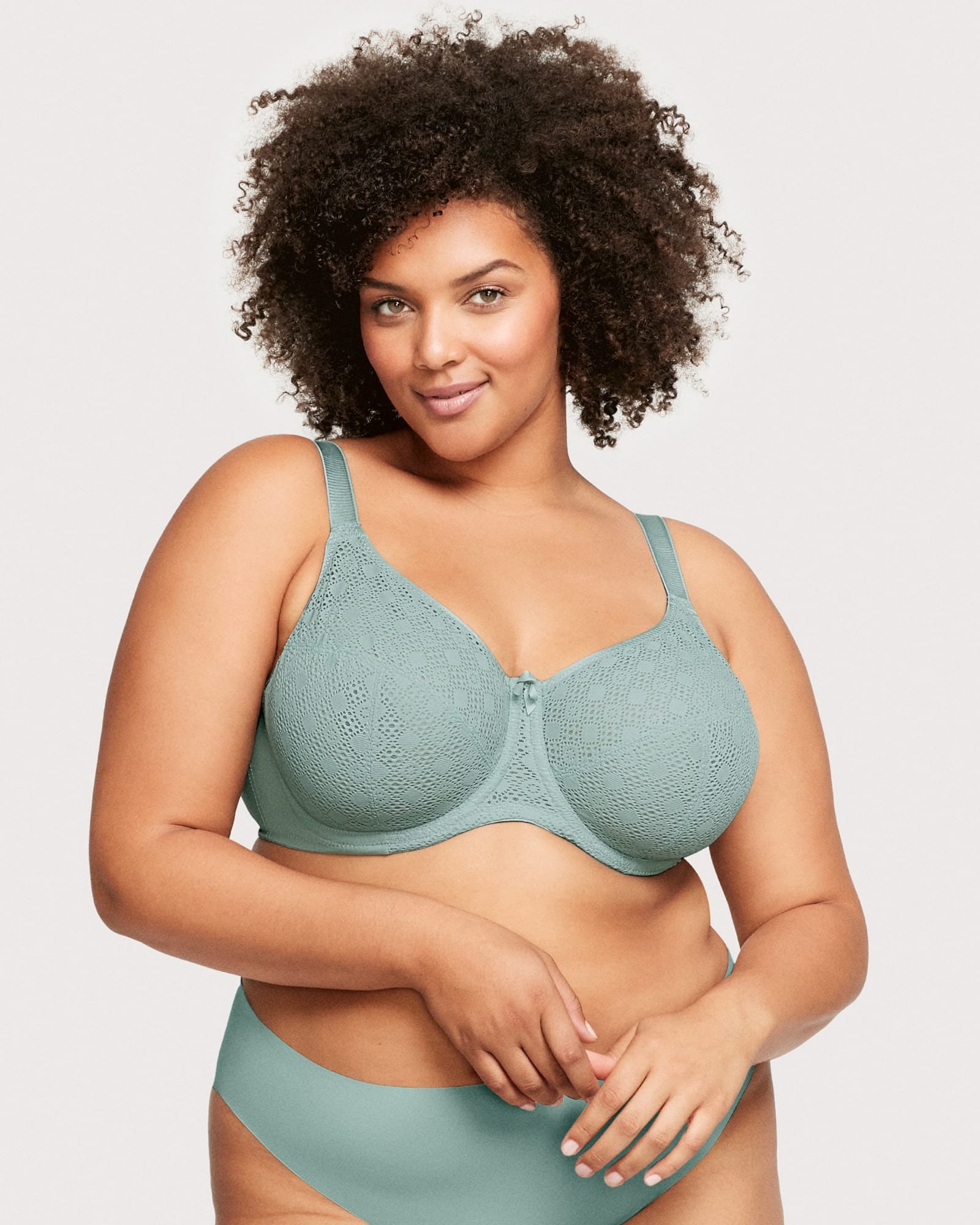 Plus Size Lace Comfort Bra