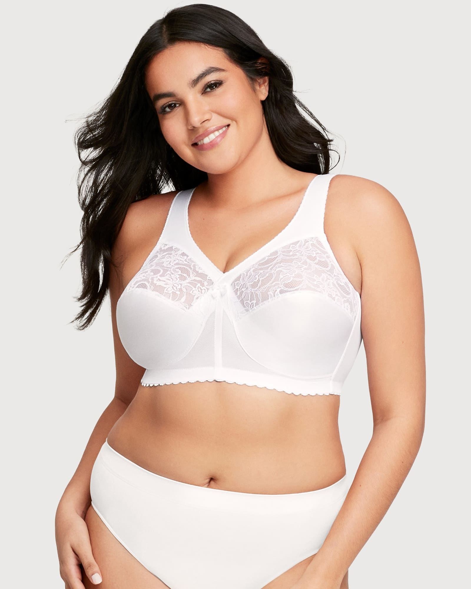 MagicLift Original Support Bra | White