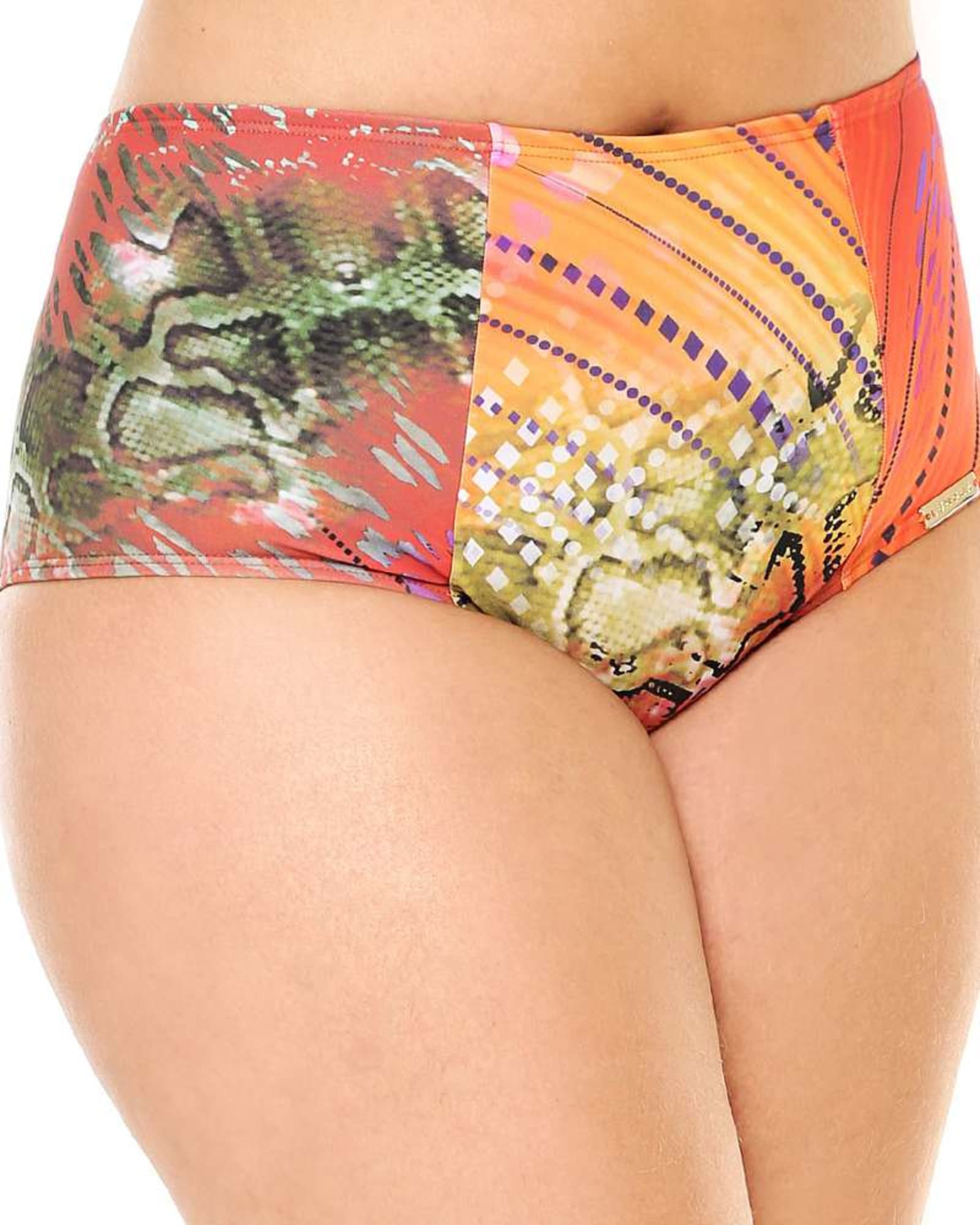 PLUS SIZE NON-PADDED WIRED SWIMSUIT IN SAVANA PRINT – LEHONA USA