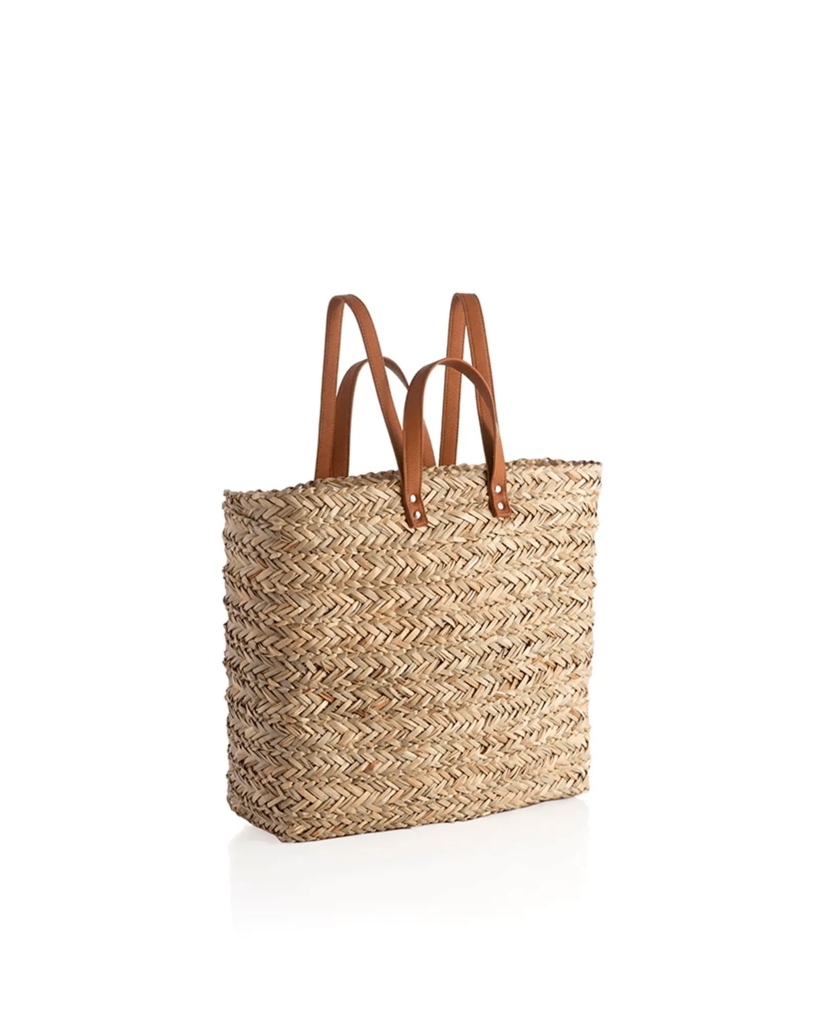 Shiraleah Daisy - Tote Bag - Natural Floral Print Bag - Woven Bag