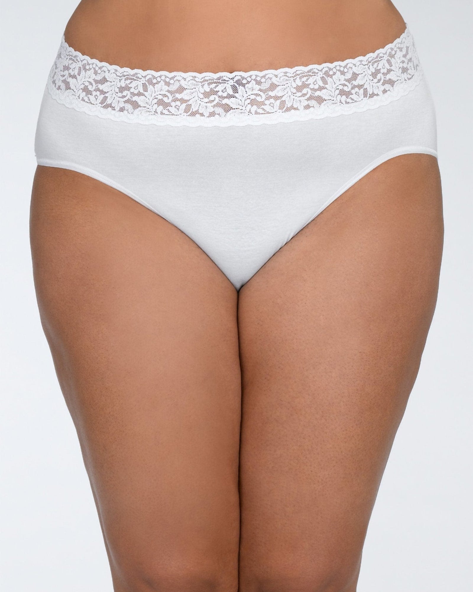 Stretch Lace Plus Size Cheeky Panty, Dia&Co