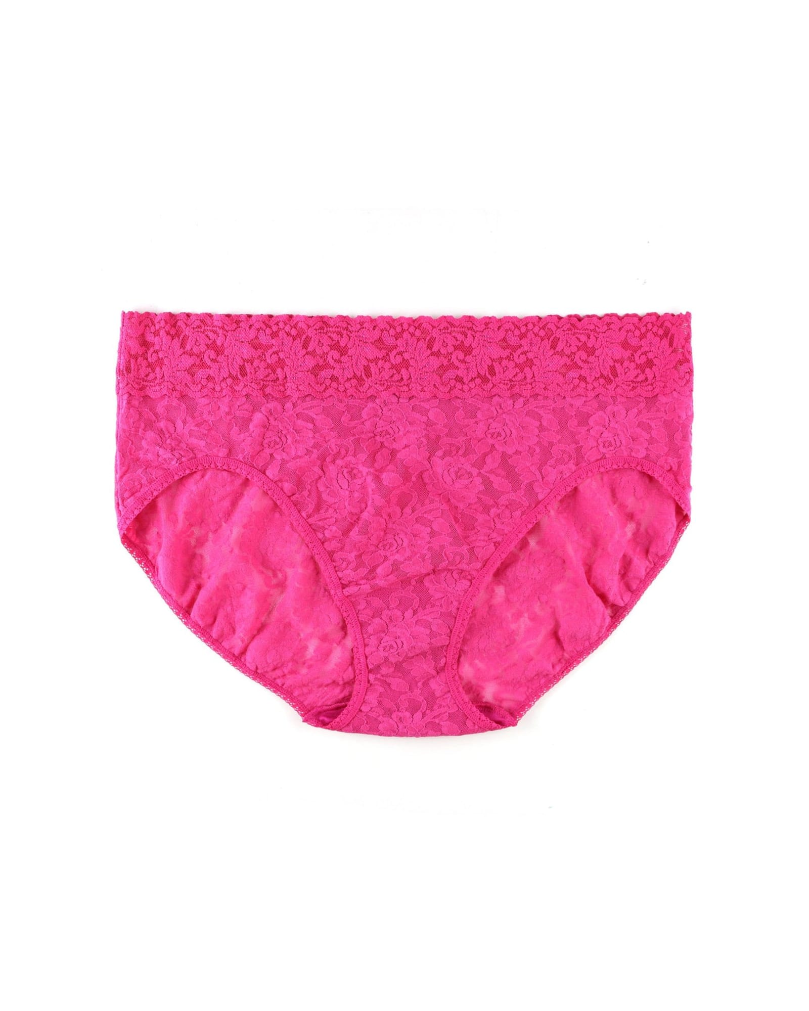 SIGNATURE LACE PLUS SIZE FRENCH BRIEF | INTP-INTUITION (PINK)
