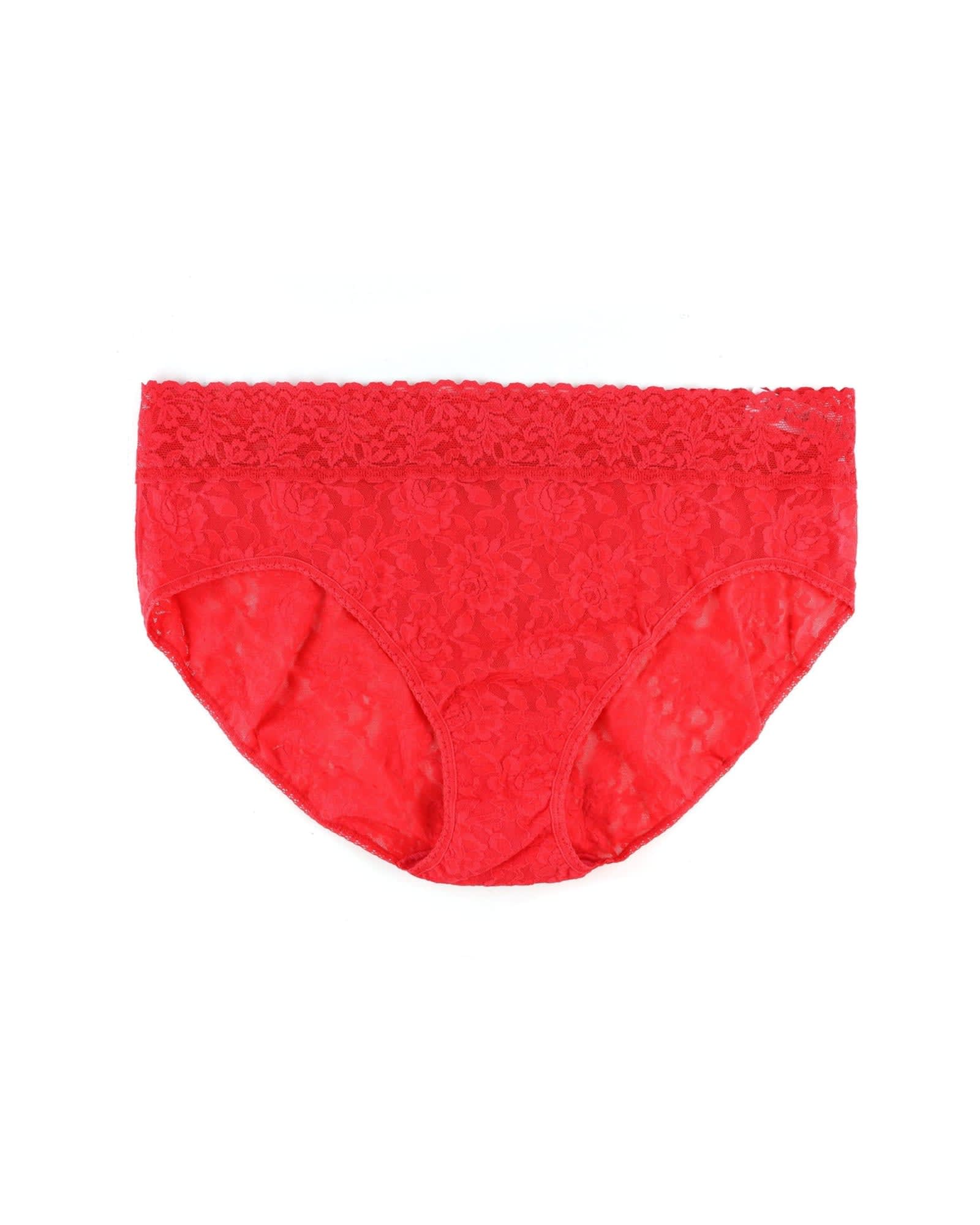 SIGNATURE LACE PLUS SIZE FRENCH BRIEF | DSCR-DEEP SEA CORAL