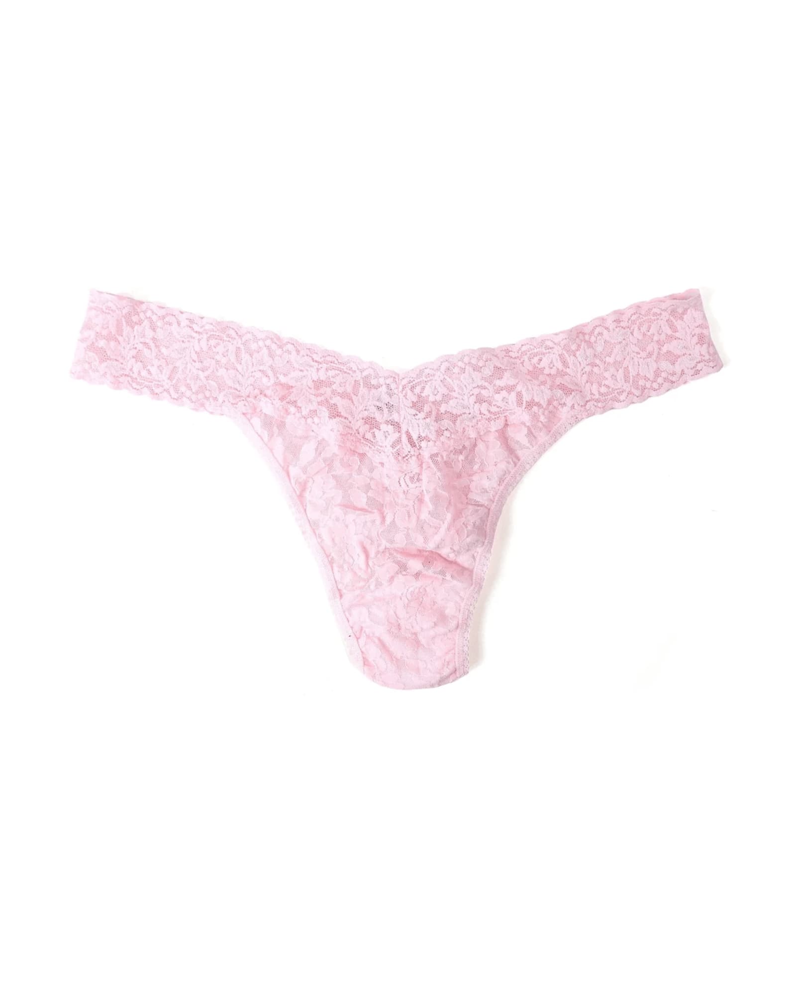 SIGNATURE LACE PLUS THONG | BLIS-BLISS PINK