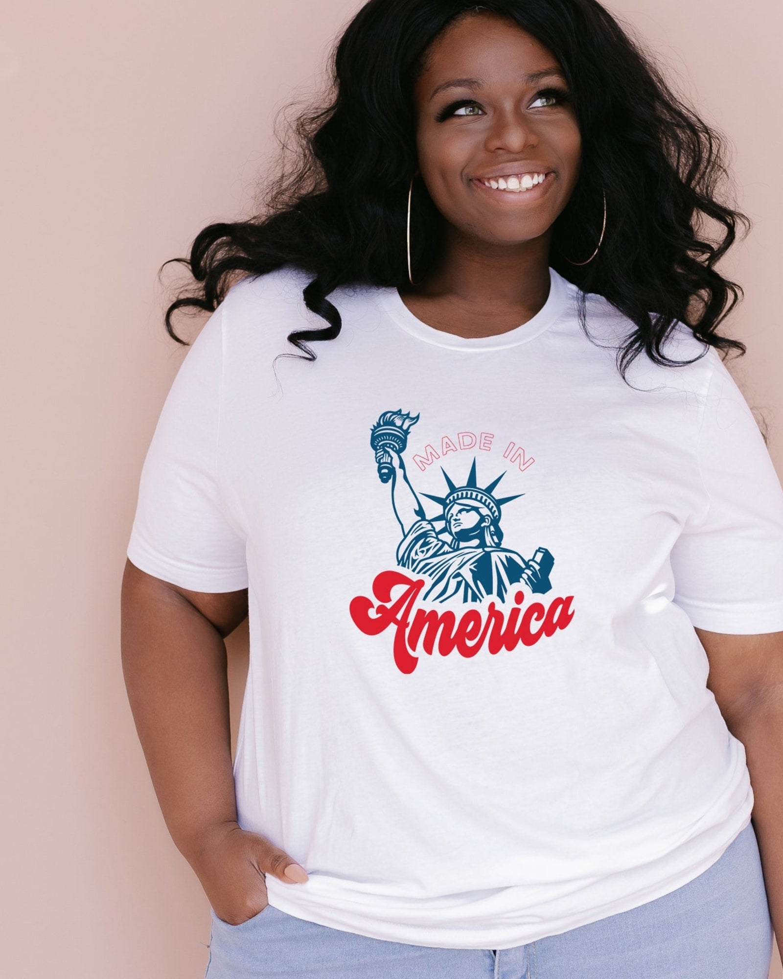 Made In America Liberty | White