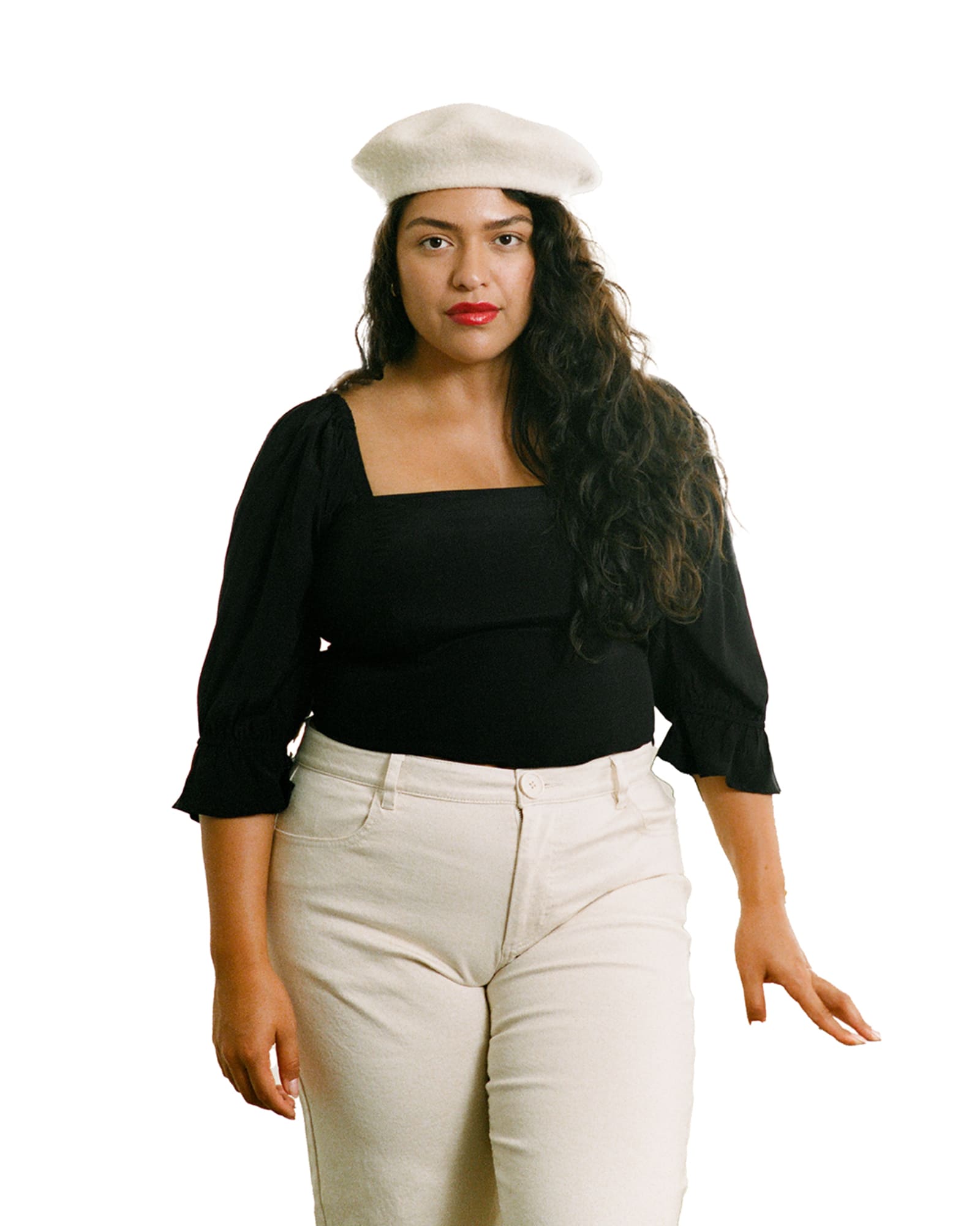 Plus Size Three Quarter Sleeve Shirts And Tops