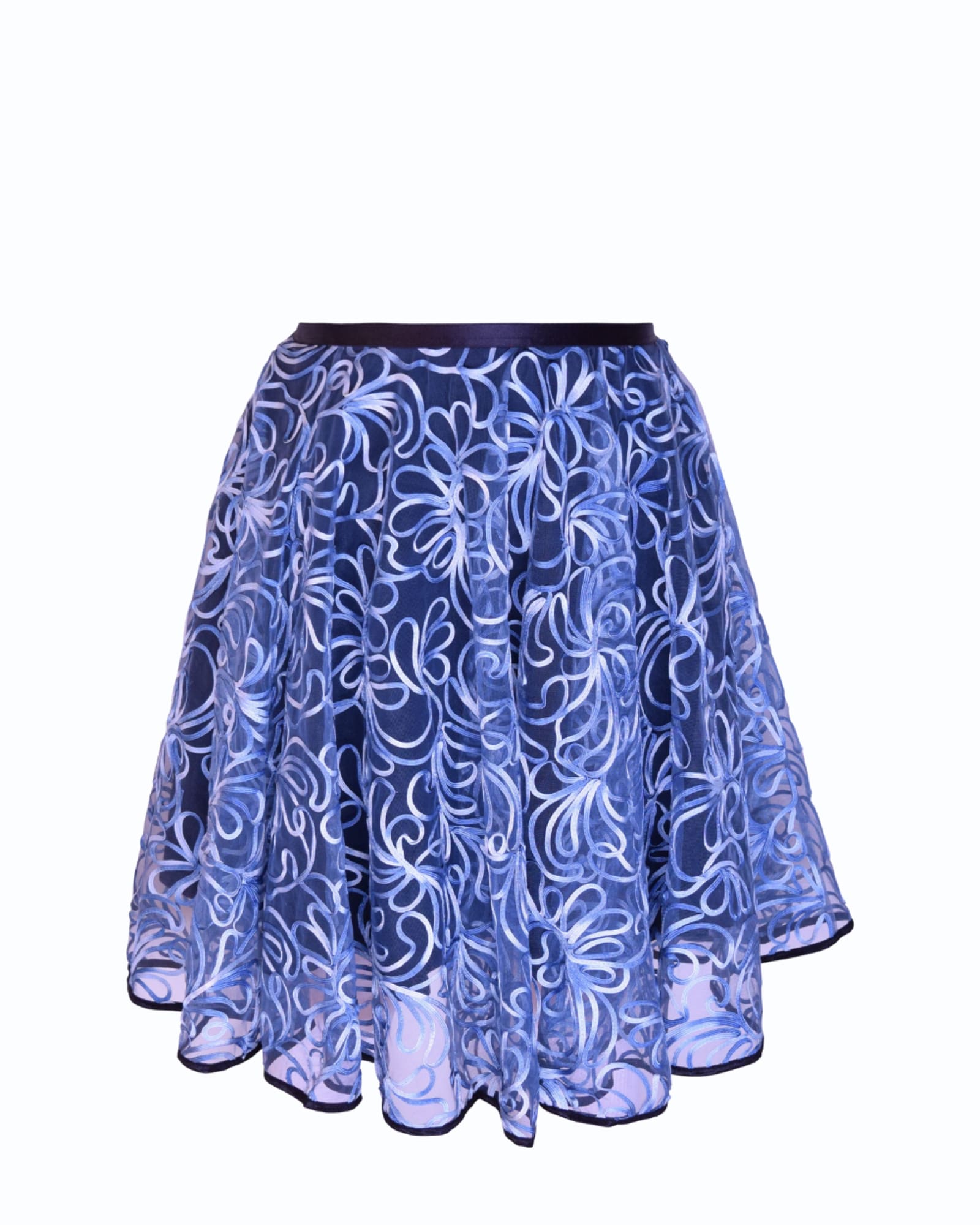 Overlay Party Skirt | Aegean Sea