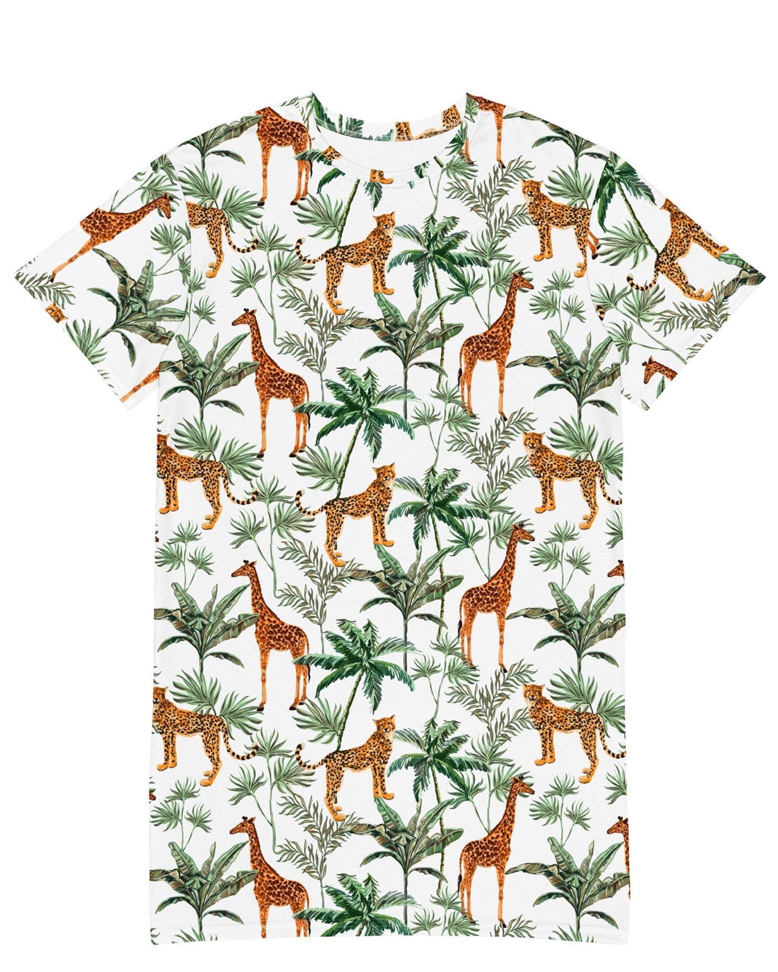 In The Jungle T-shirt Dress | In the Jungle Print
