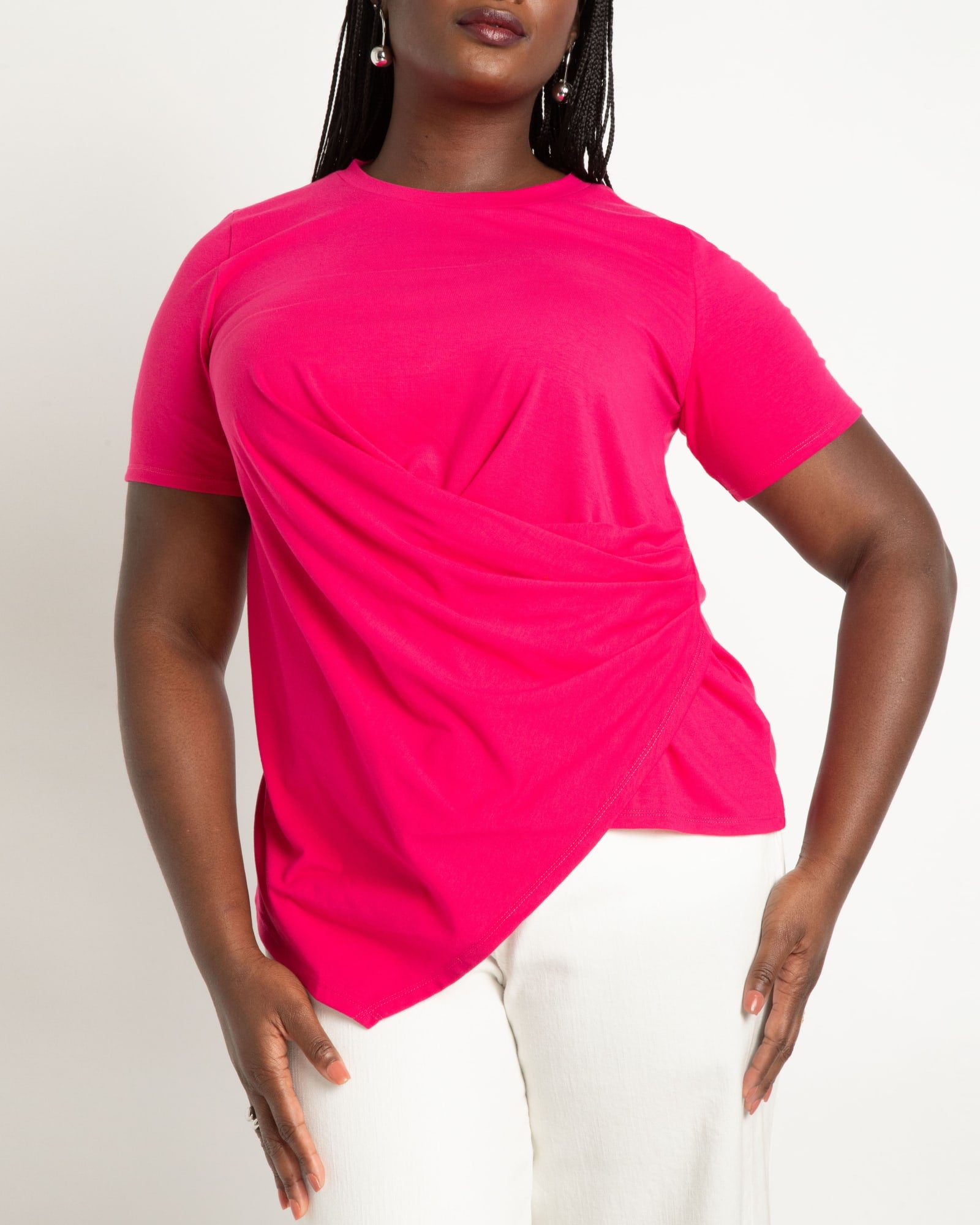 Knot-Front Tee