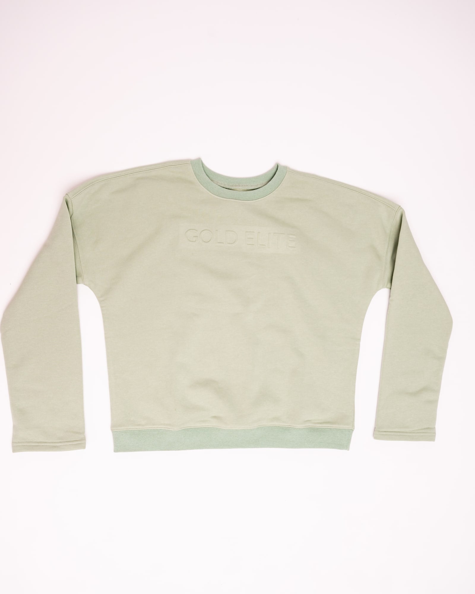 GOLD ELITE Crewneck Sweater | Ash Green