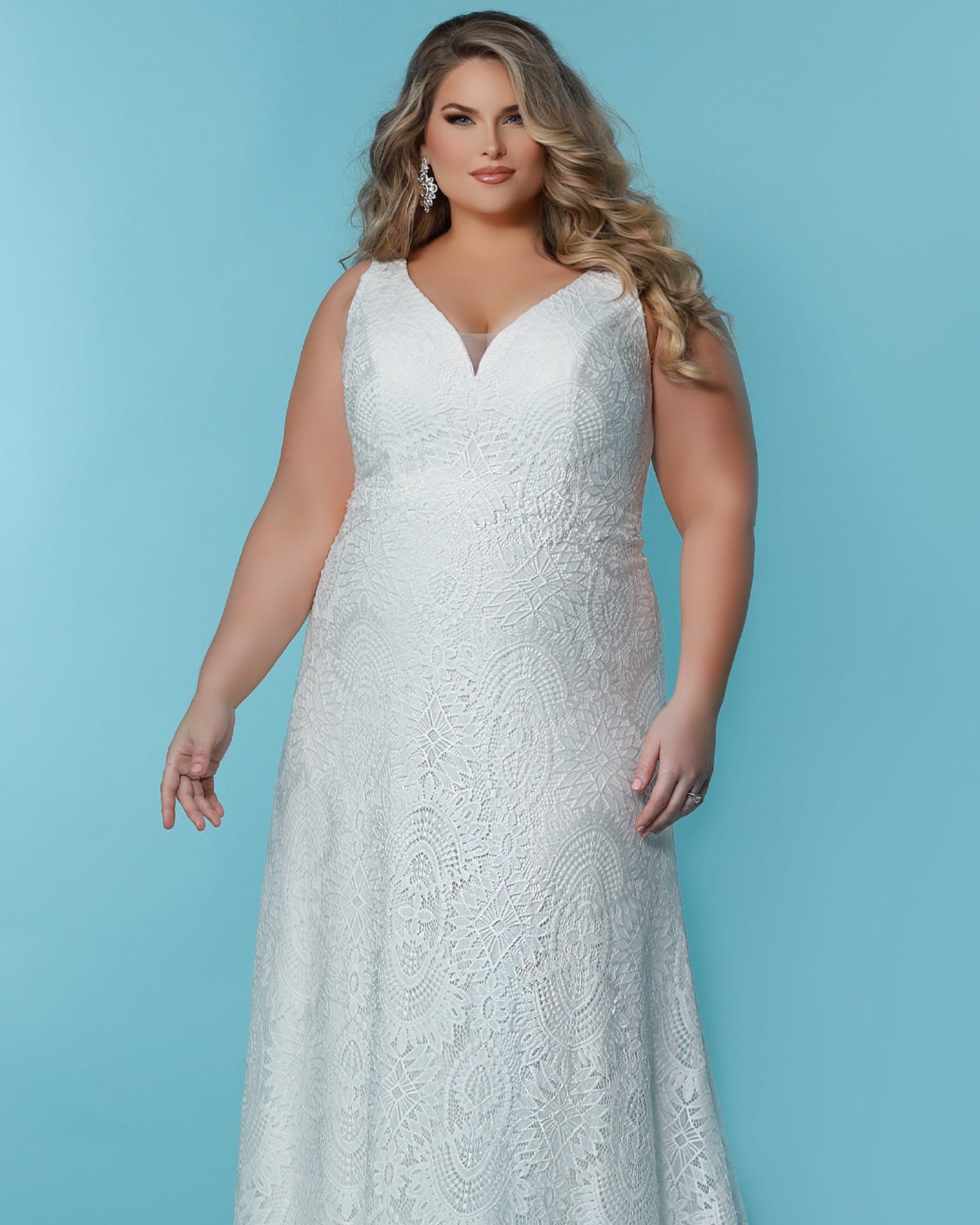 Plus Size Boho Wedding Dress