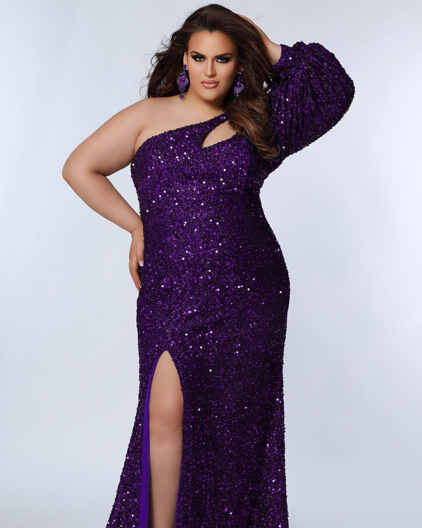 Impeccable Formal Dress | Purple
