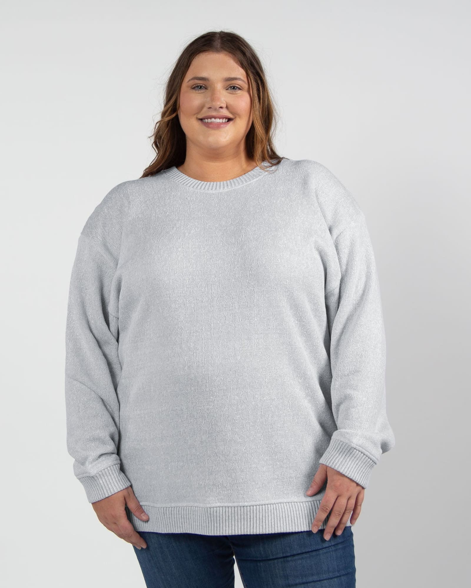 Warm Up Crew Sweatshirt | Heather Grey