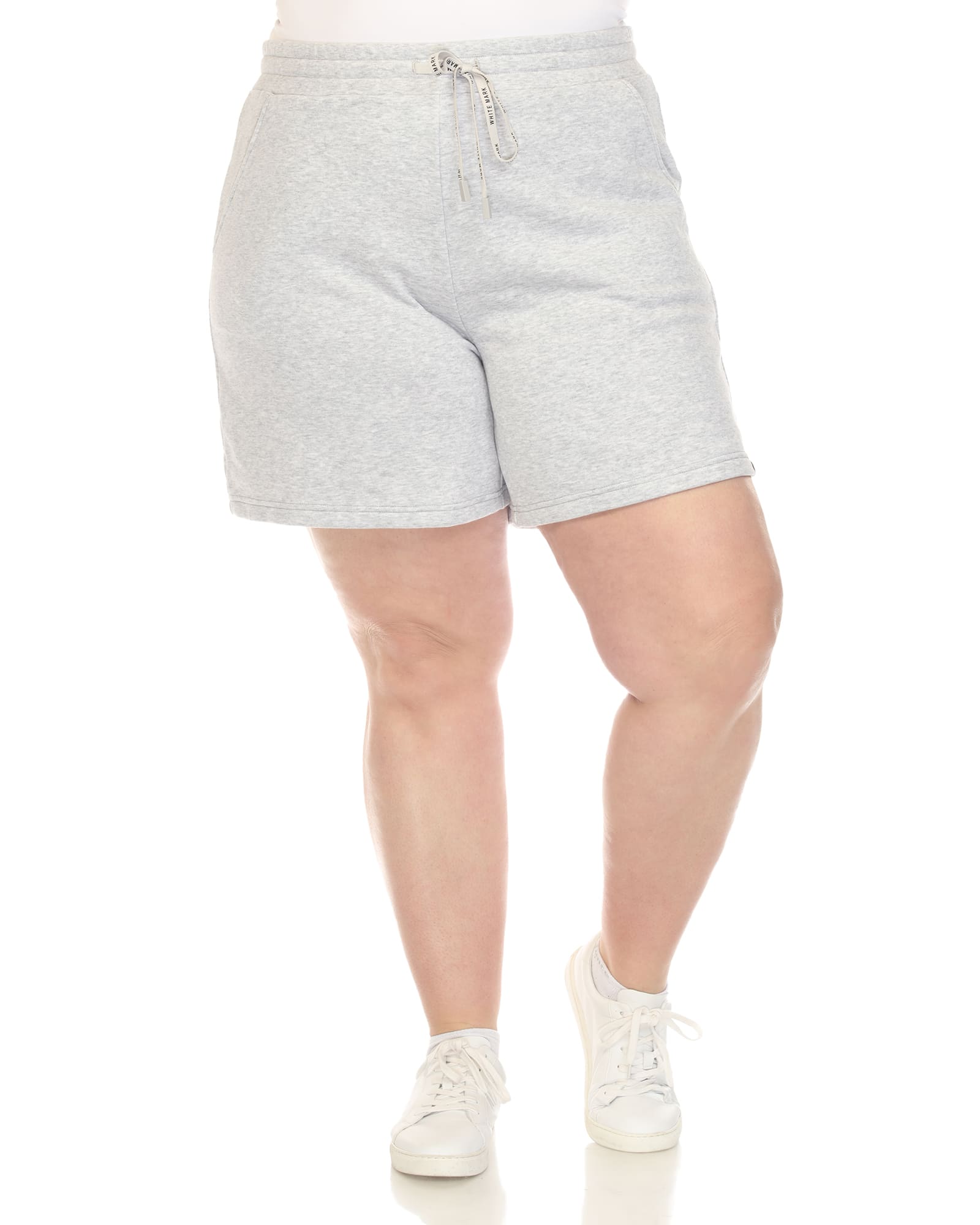Buff Bunny Shorts Gray Size Medium Pockets Comfort Drawstring